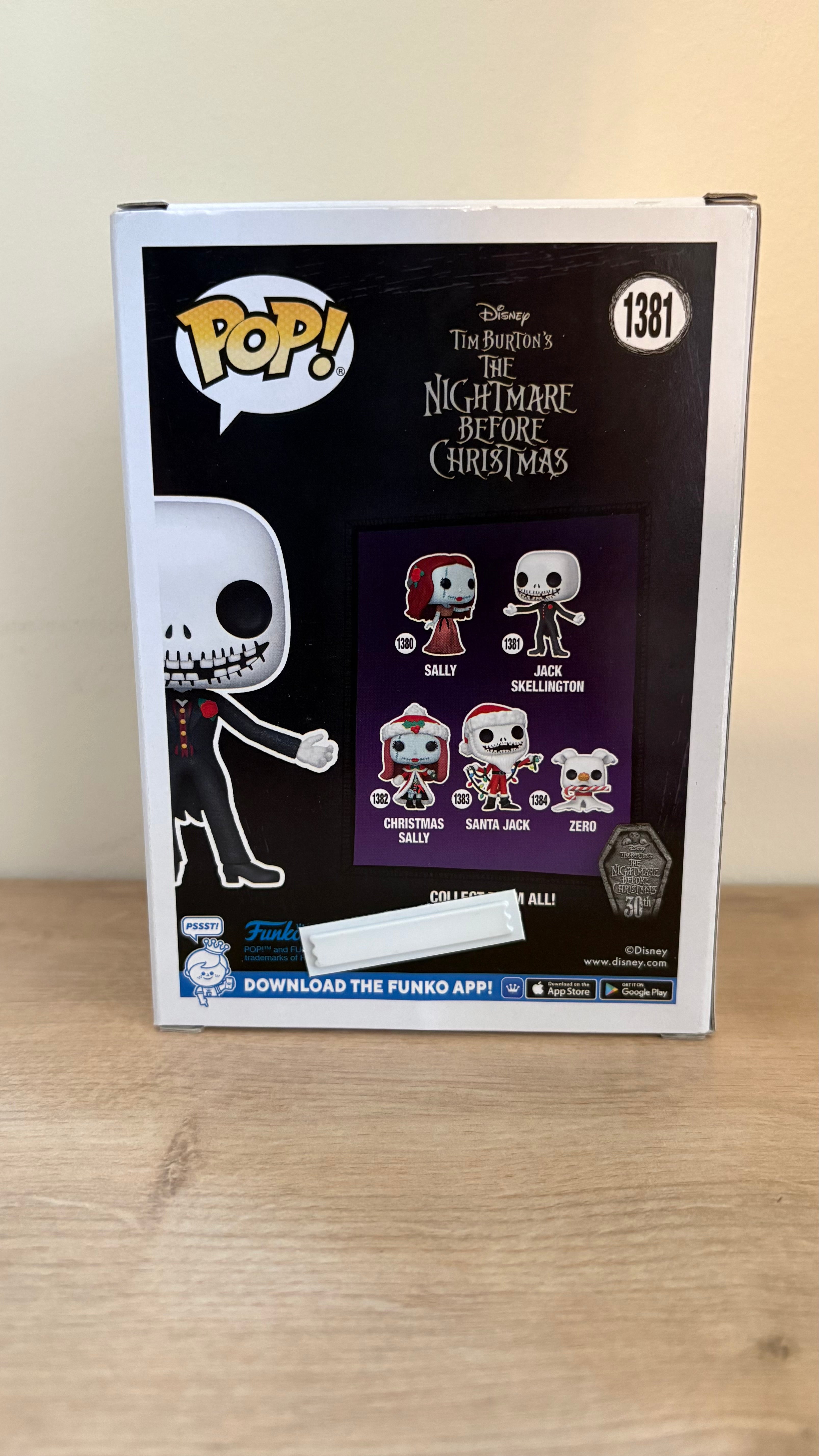 Funko Pop #1381 Jack Skeleton