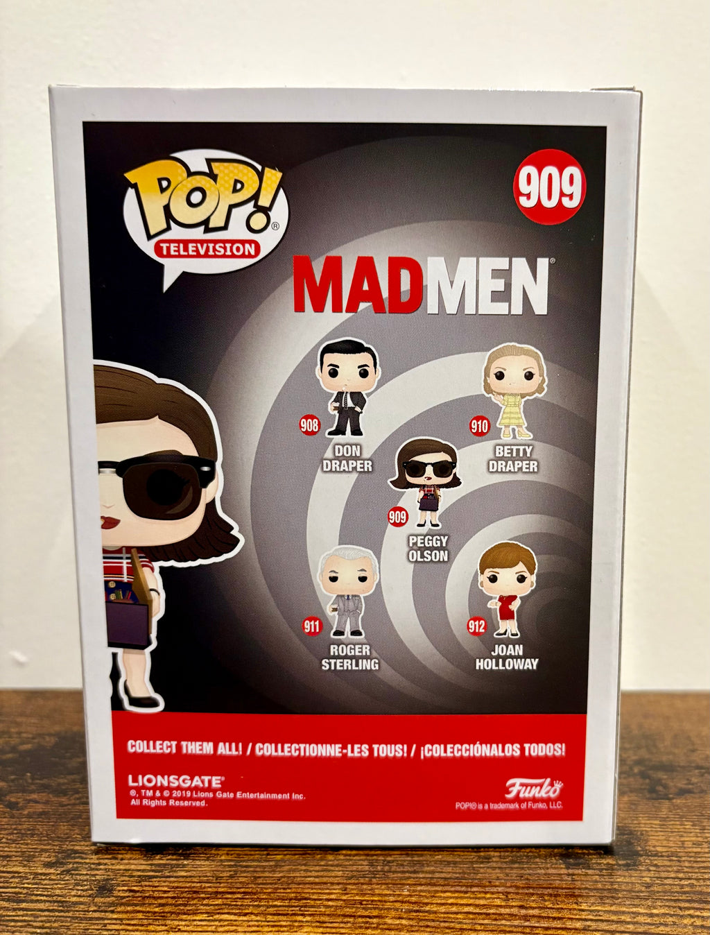 Funko POP - Vinyl TV Mad Men-Peggy Collectible Figure 909