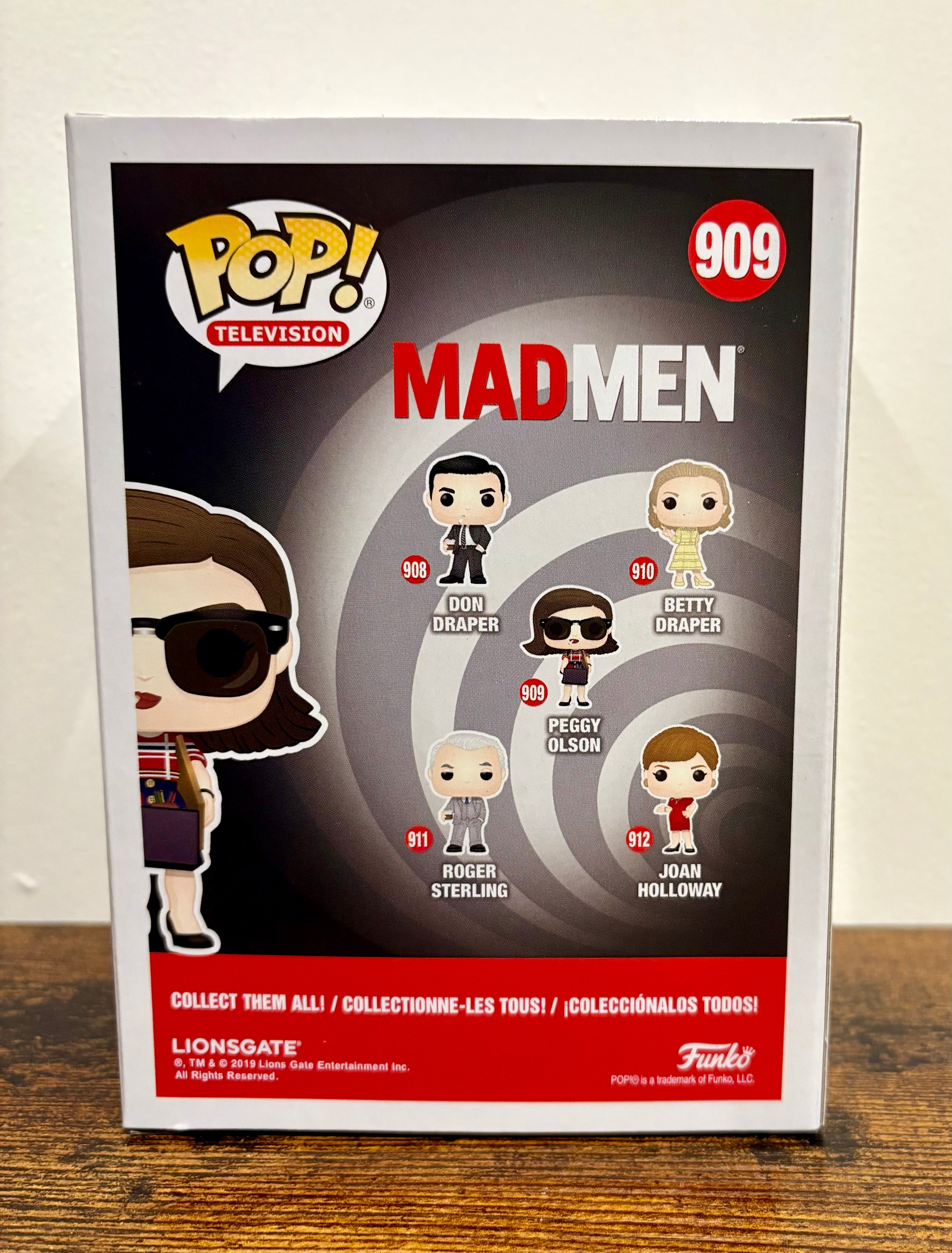 Funko POP - Vinyl TV Mad Men-Peggy Collectible Figure 909