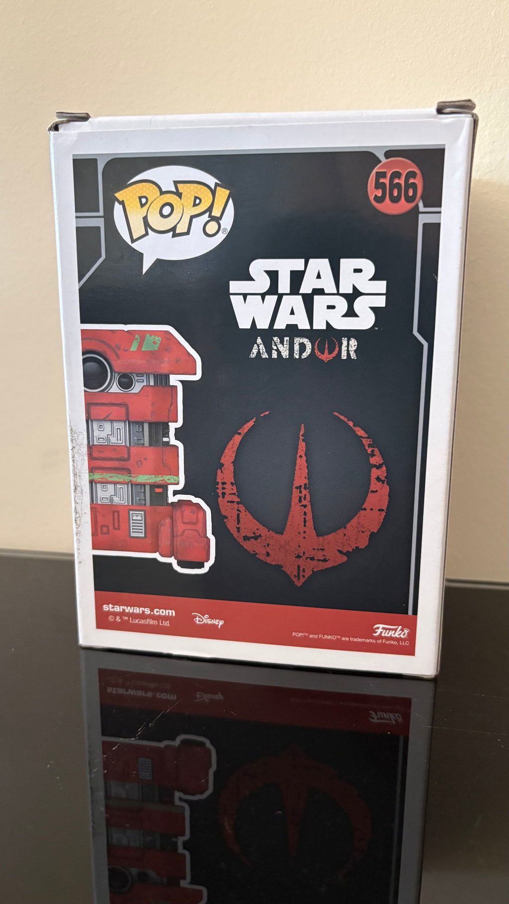 Funko Pop Star Wars B2EMO #566 2022 Fall Convention Exclusive Vinyl Figure