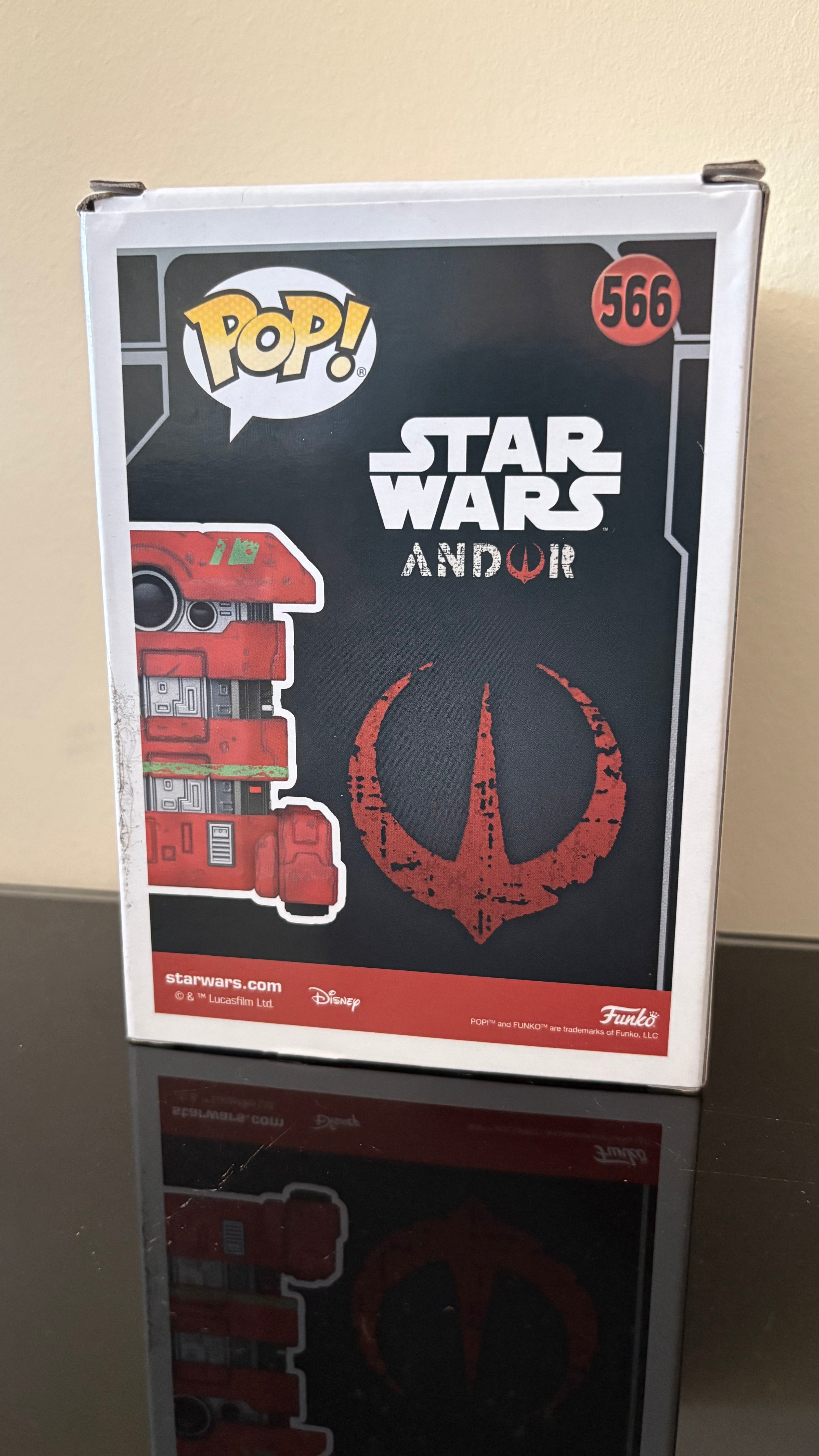 Funko Pop Star Wars B2EMO #566 2022 Fall Convention Exclusive Vinyl Figure