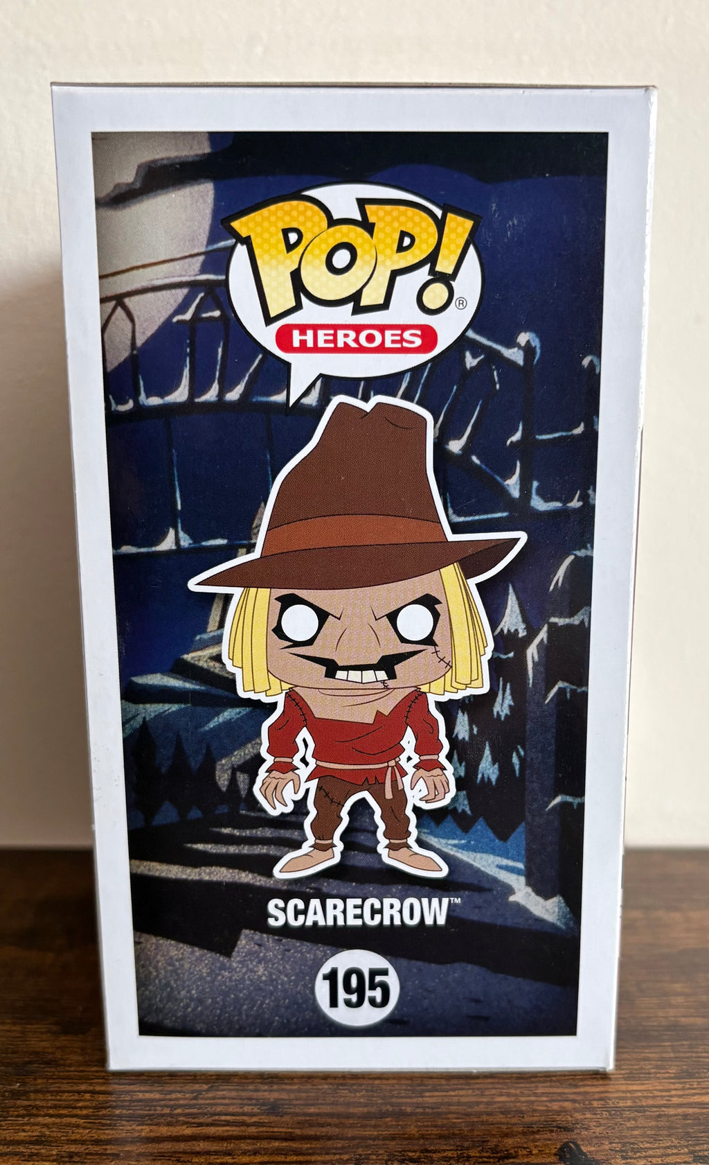 Funko Pop Scarecrow #195 Batman Animated Series.