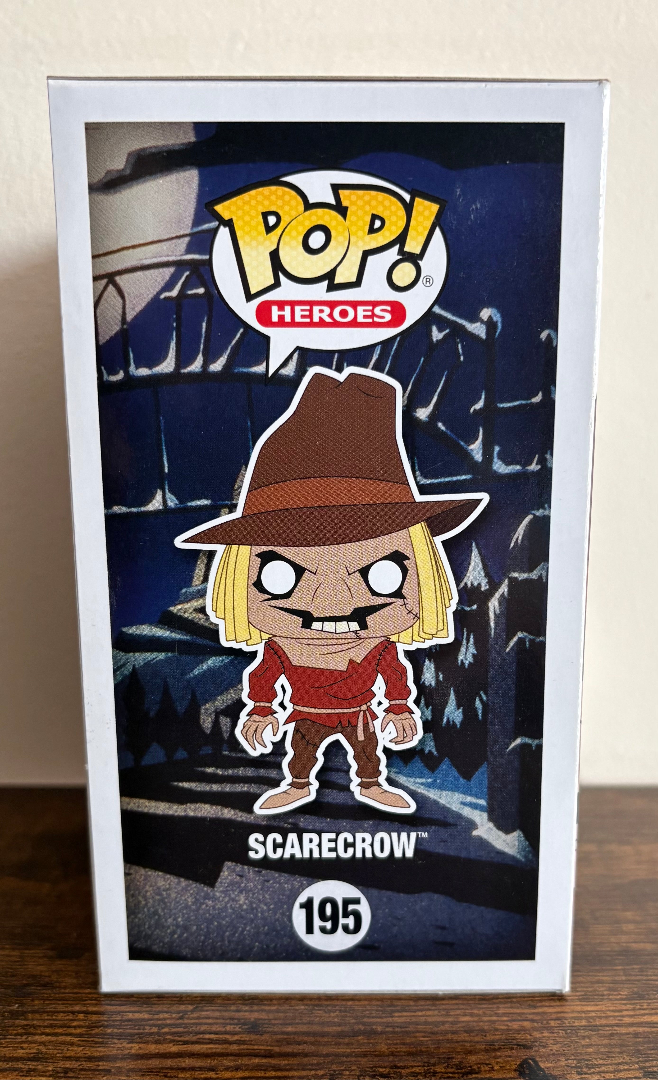 Funko Pop Scarecrow #195 Batman Animated Series.