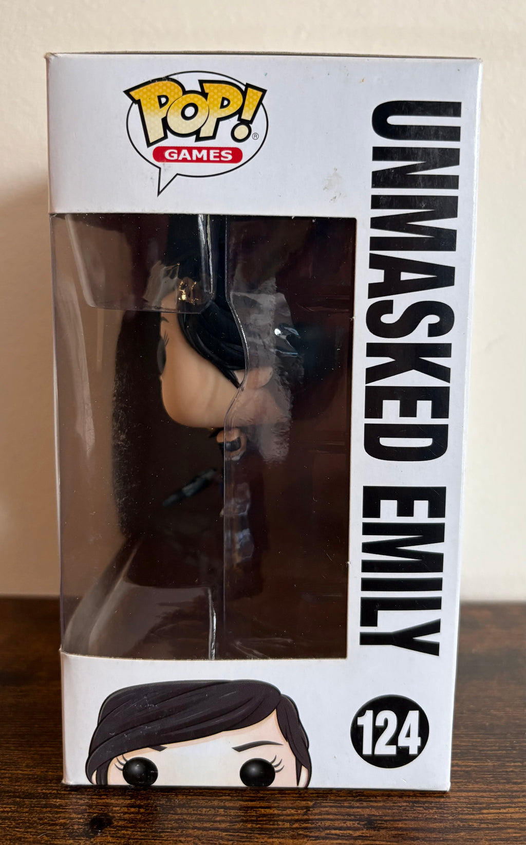 Funko Pop #124 – Unmasked Emily from Dishonoured 2
