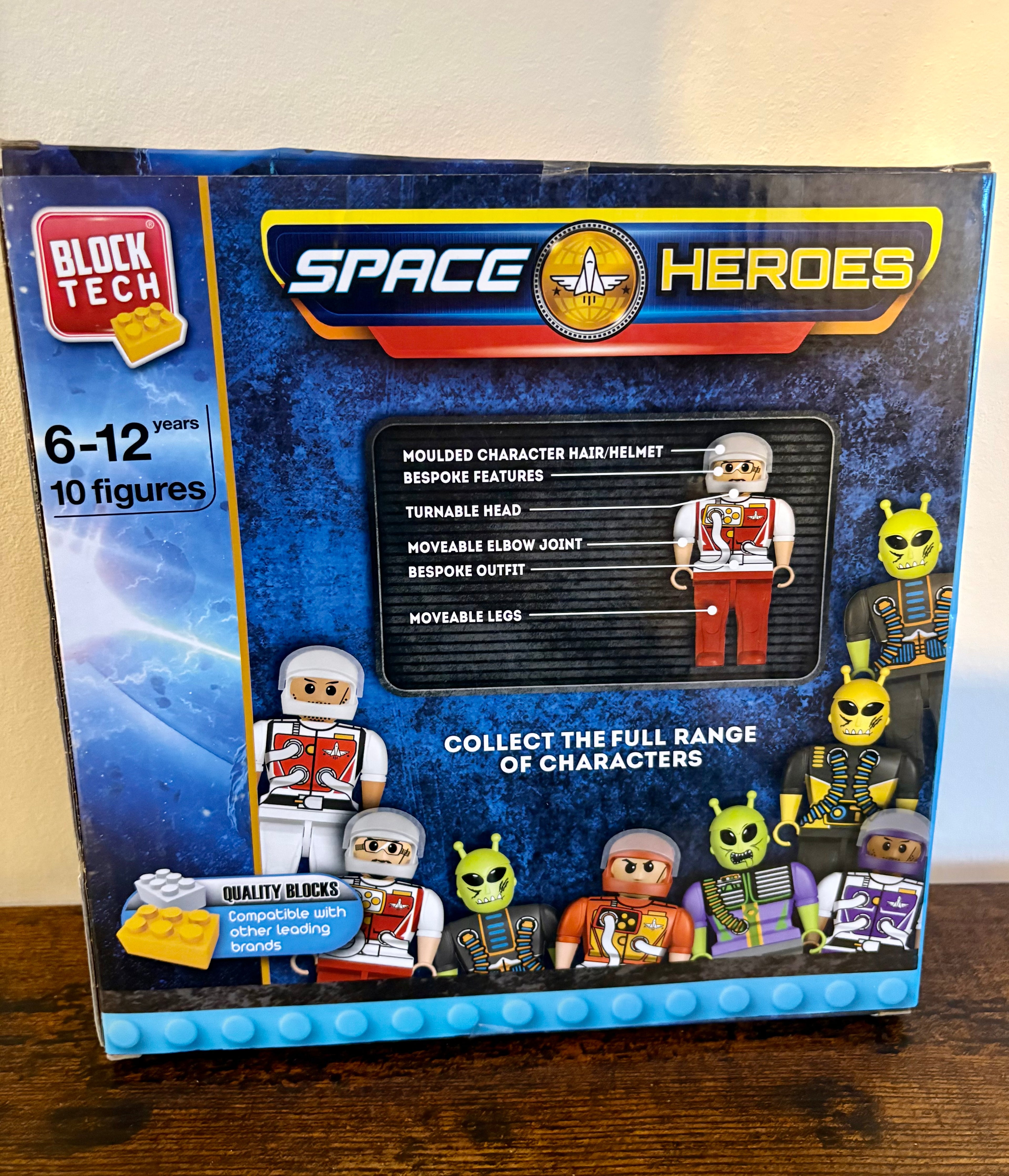 Mini Figure Block Tech x10 Figures Space Heroes