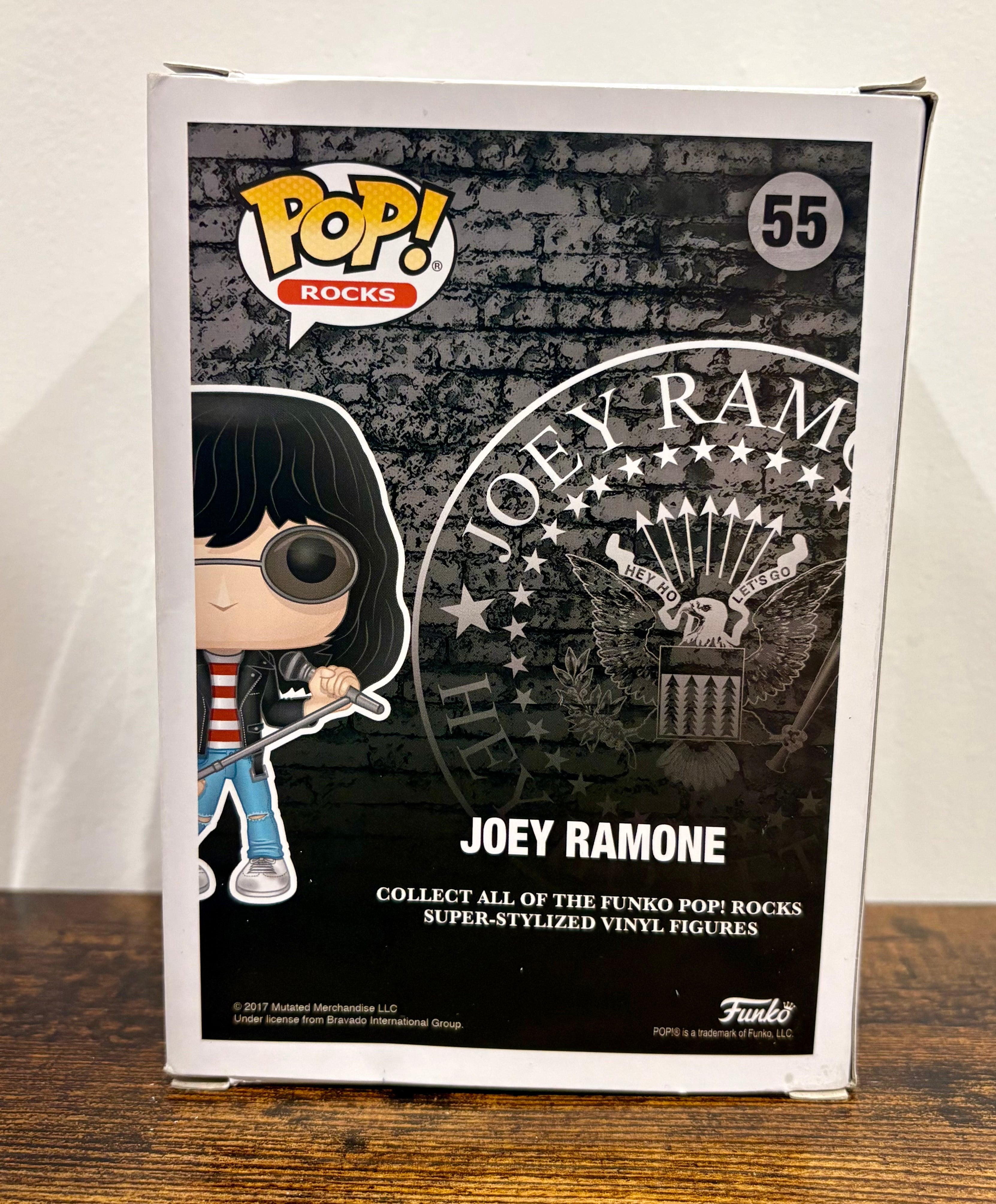 Funko Pop Rocks Joey Ramon No. #55 Vaulted Edition Vinyl Figure see description