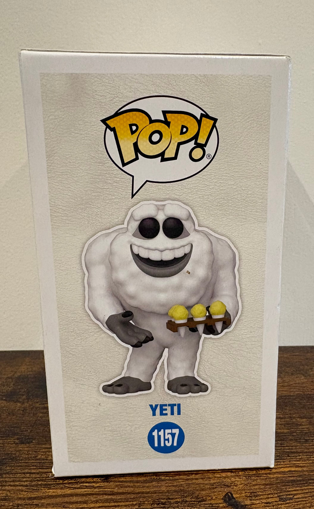 Funko Pop Yeti with Snow Cones #1157 Disney Pixar Monsters Inc Vinyl Figure