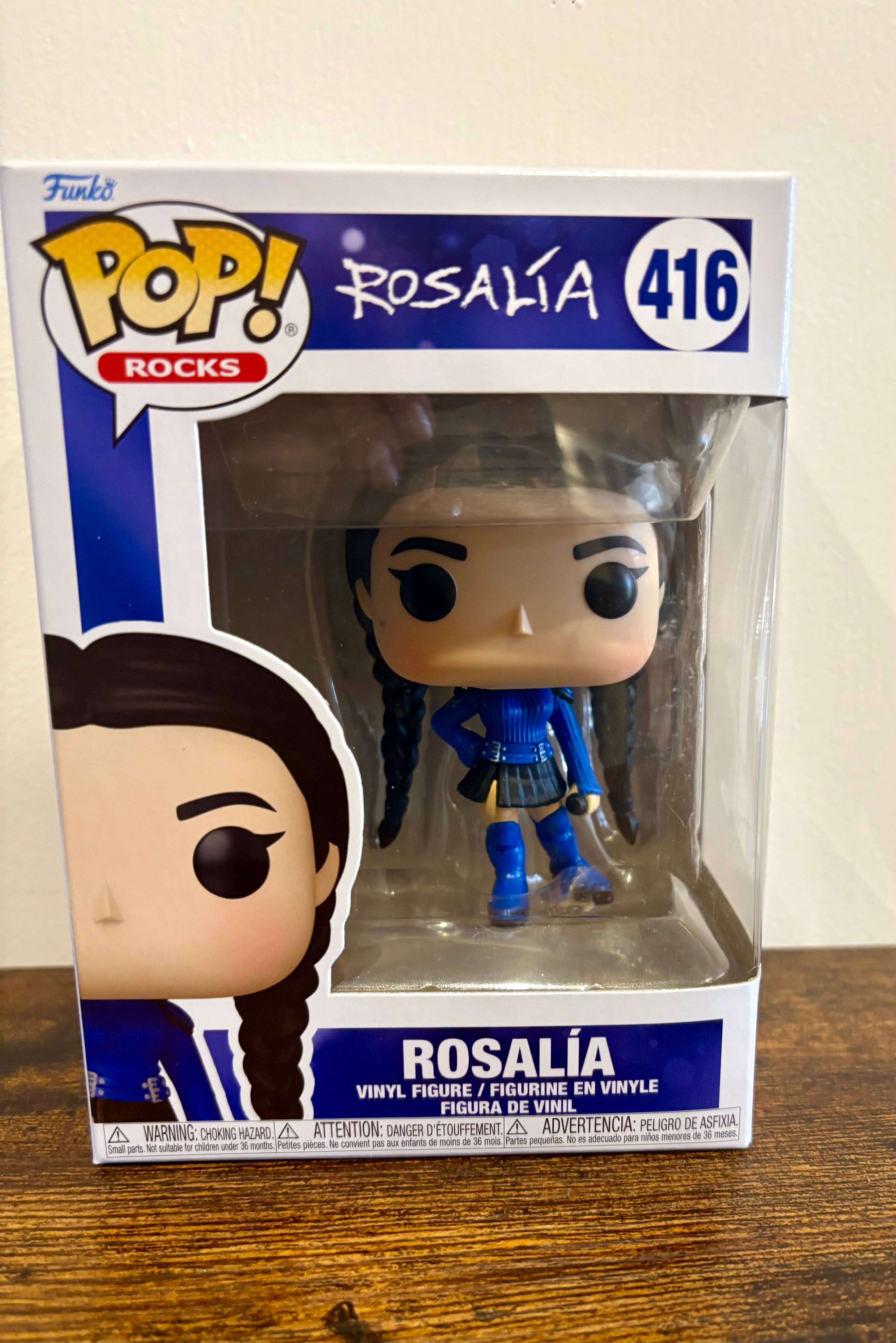 Funko Pop Rocks Rosalia #416 funko pop vinyl figure