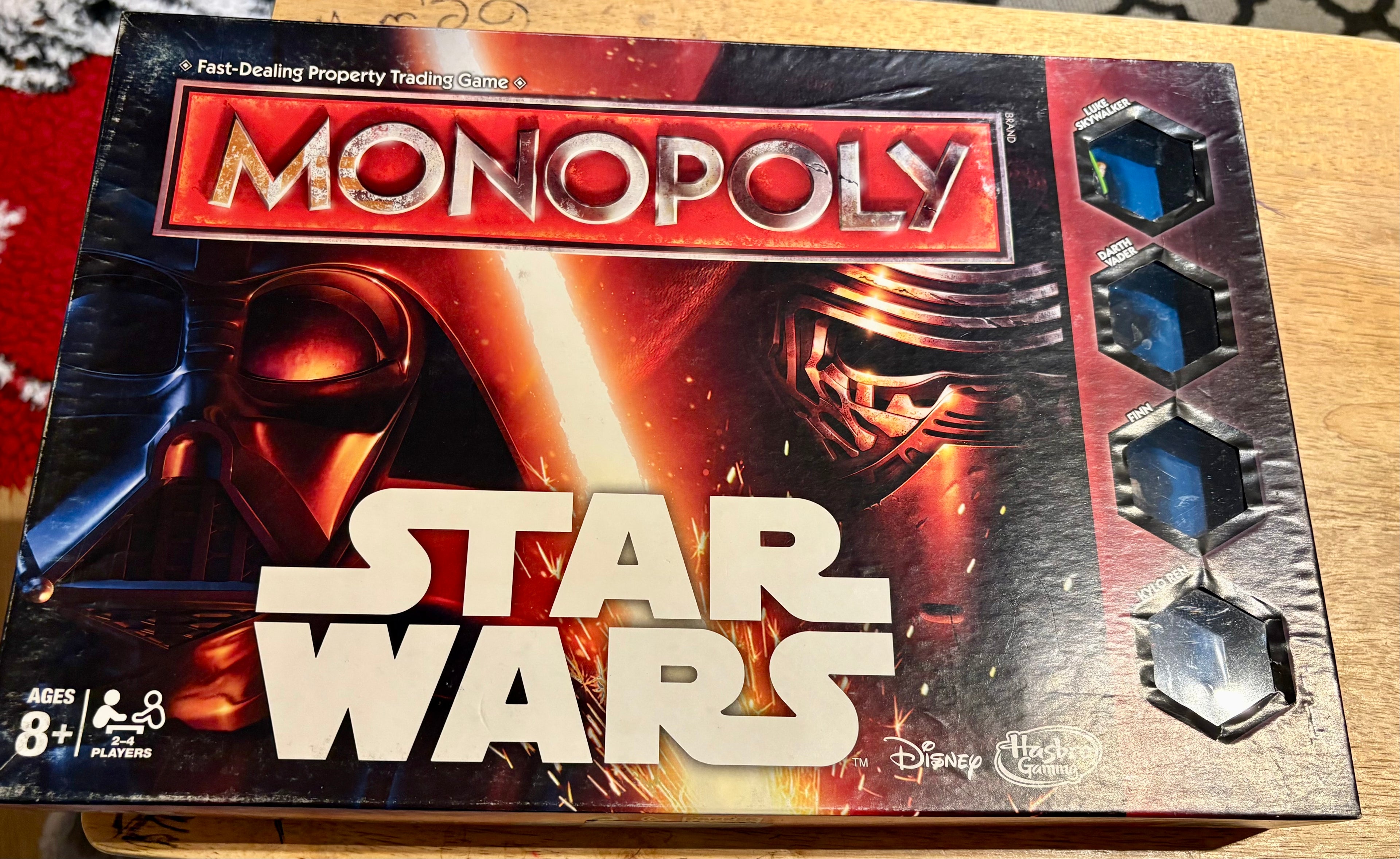 Collectables & Board game Star Wars Monopoly 2015 Hasbro Disney Luke Skywalker Finn Darth Vader