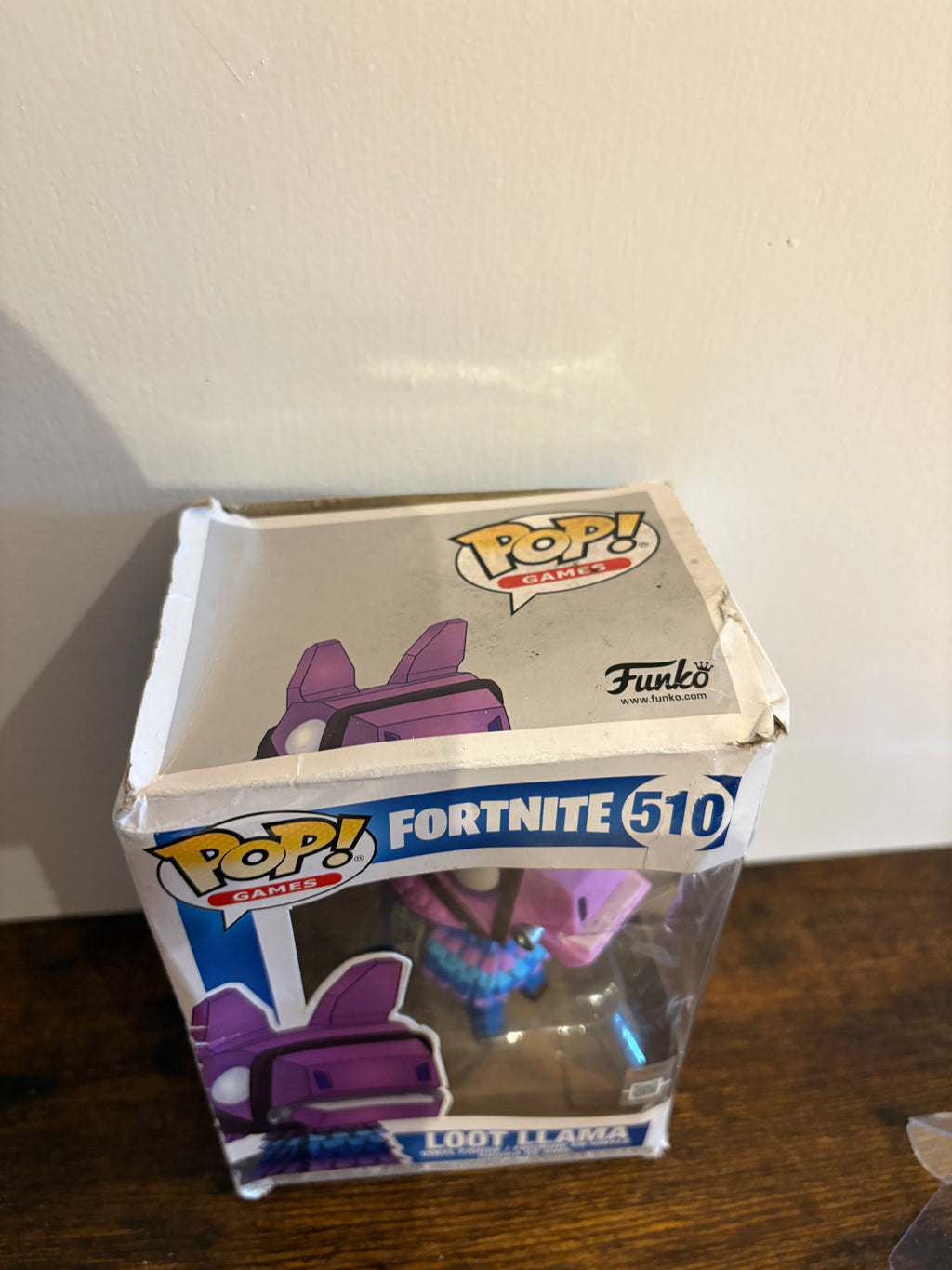 Funko pop #510 Loot Llama used & has a tatty box see pics