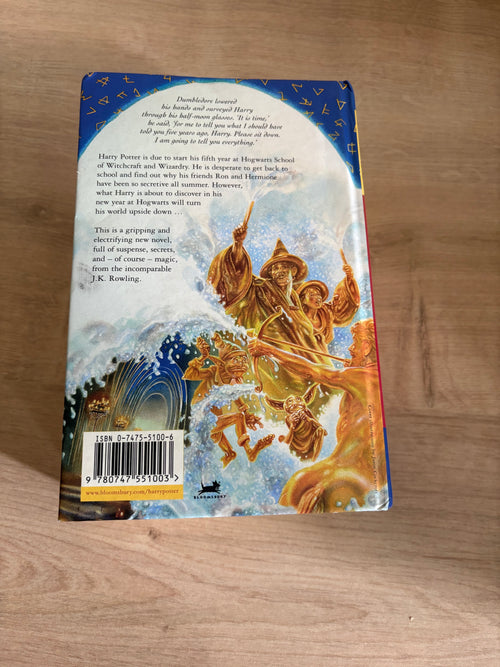 Collectables - Harry Potter and the Order of the Phoenix 1st/1st Edition with errors no dust jacket