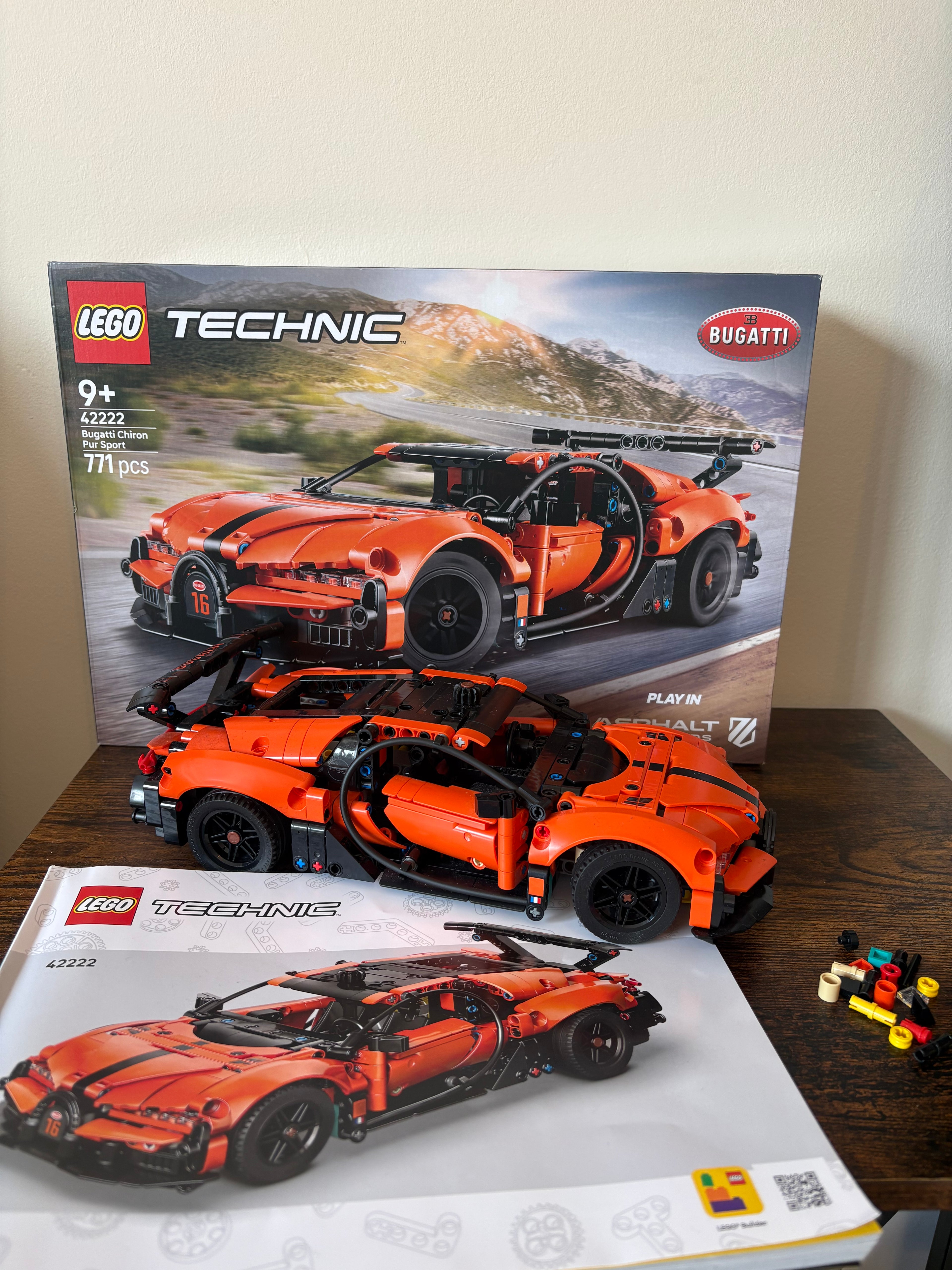 LEGO - Technic 42222 Bugatti Chiron Pur Sport