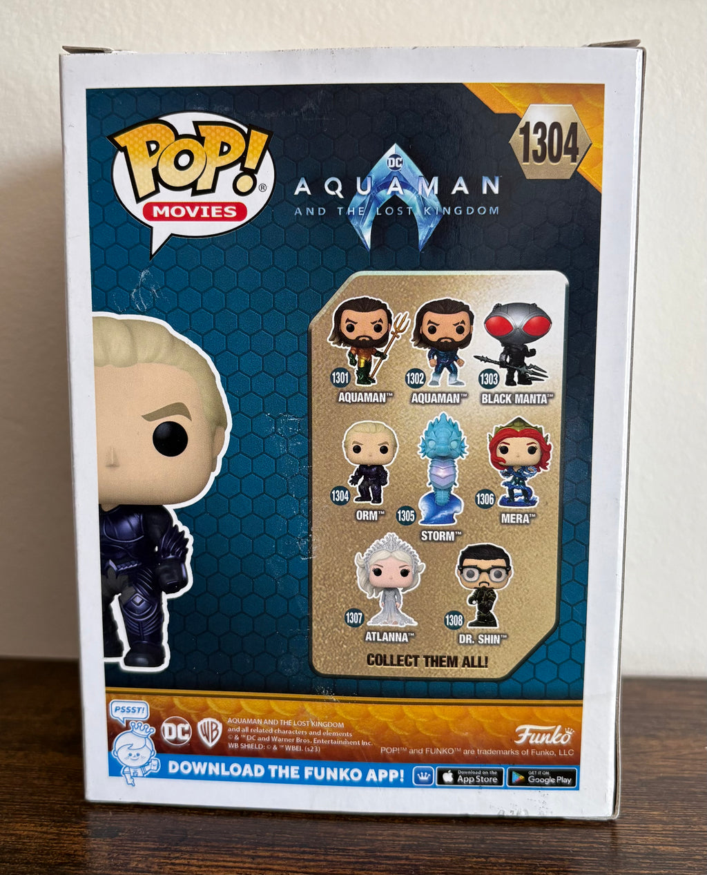 Funko Pop #1304 ORM Aquaman ex-display