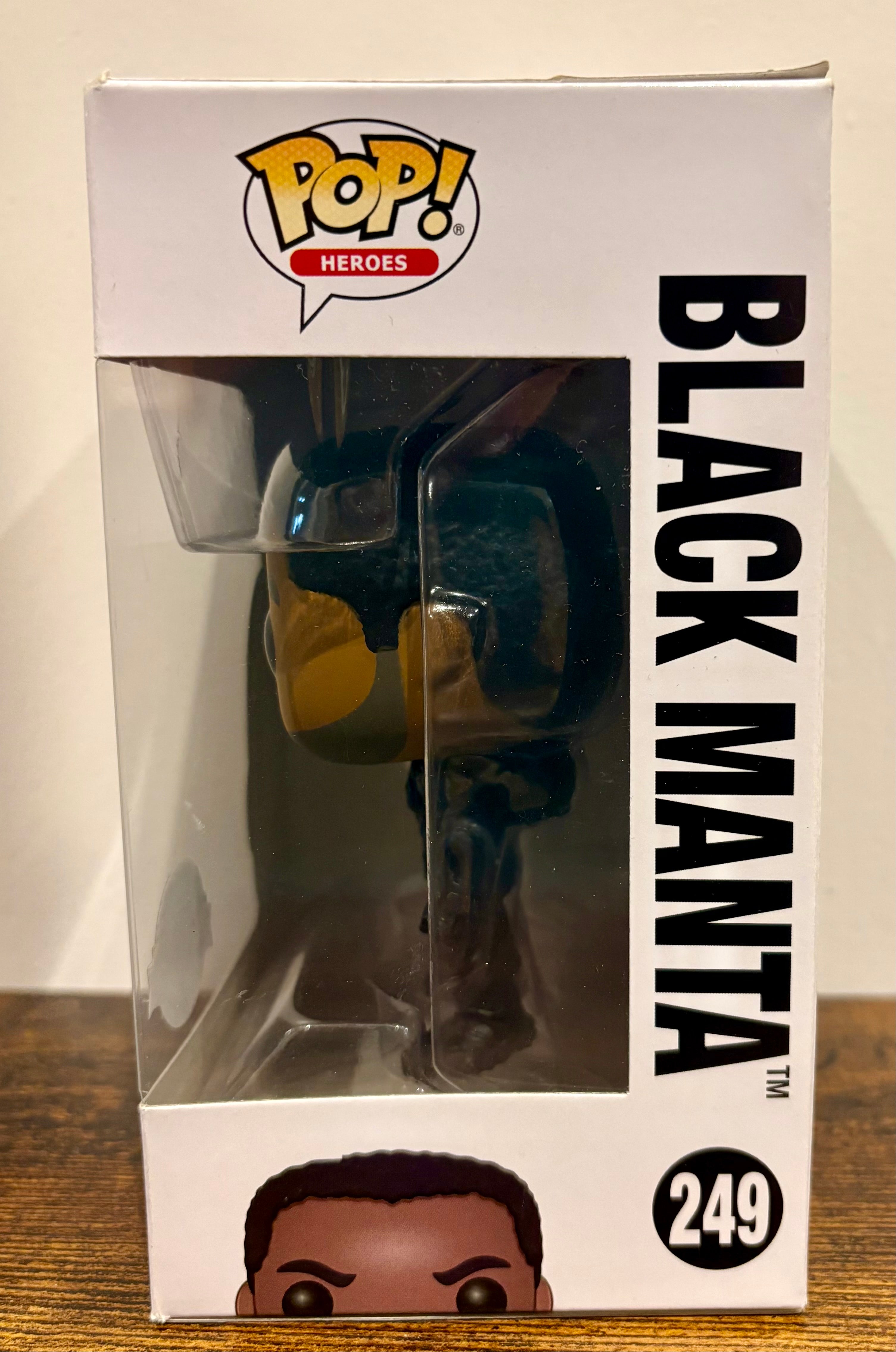 Funko Pop Heroes Aquaman #249 Black Manta Vinyl Figure