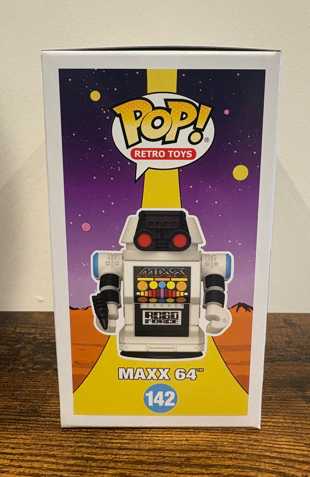 Funko Pop! #142 ROBO FORCE Maxx 64 Vinyl Figures Toys