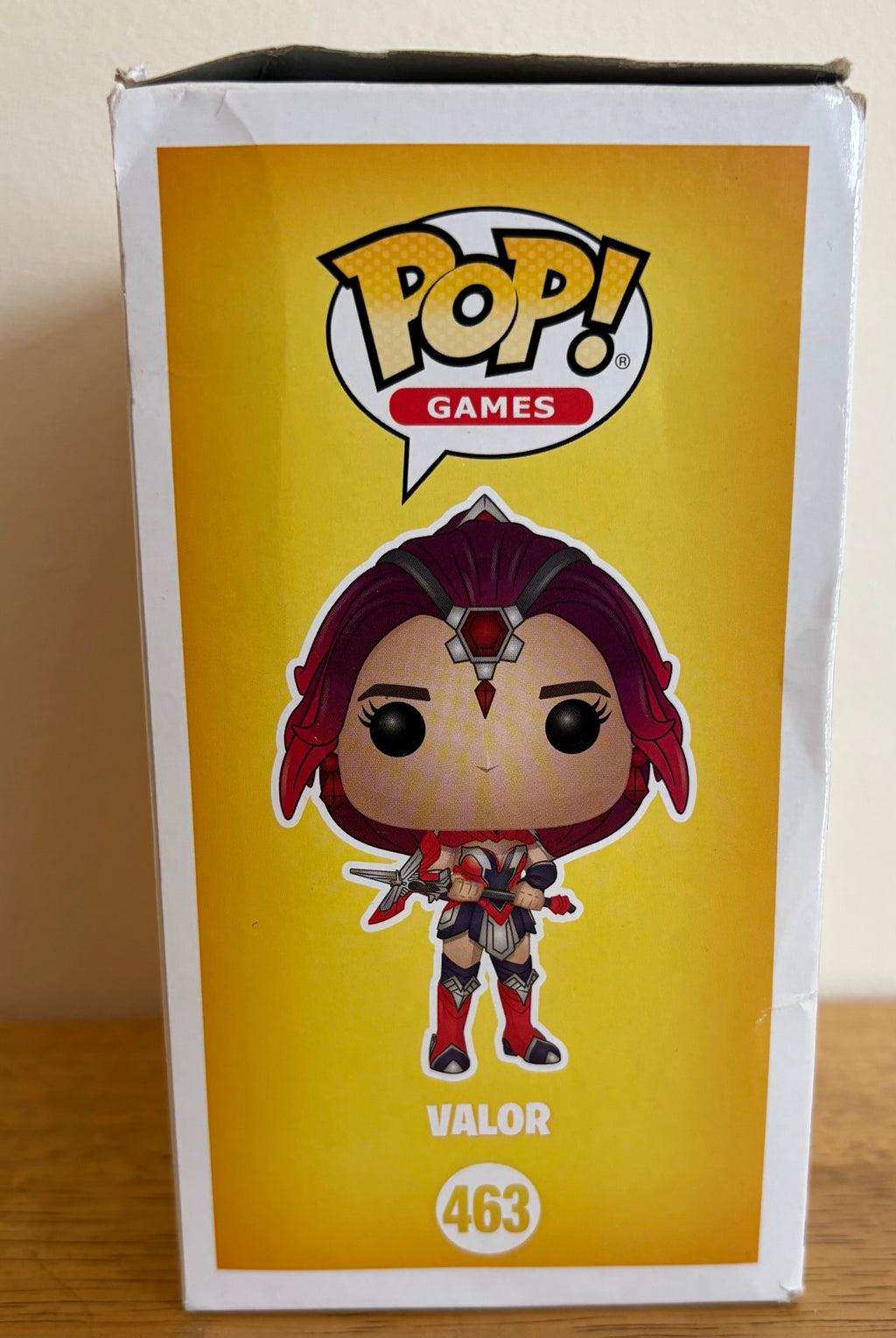 Funko Pop Figure Fortnight #463 Valor War Game Figure Vinyl