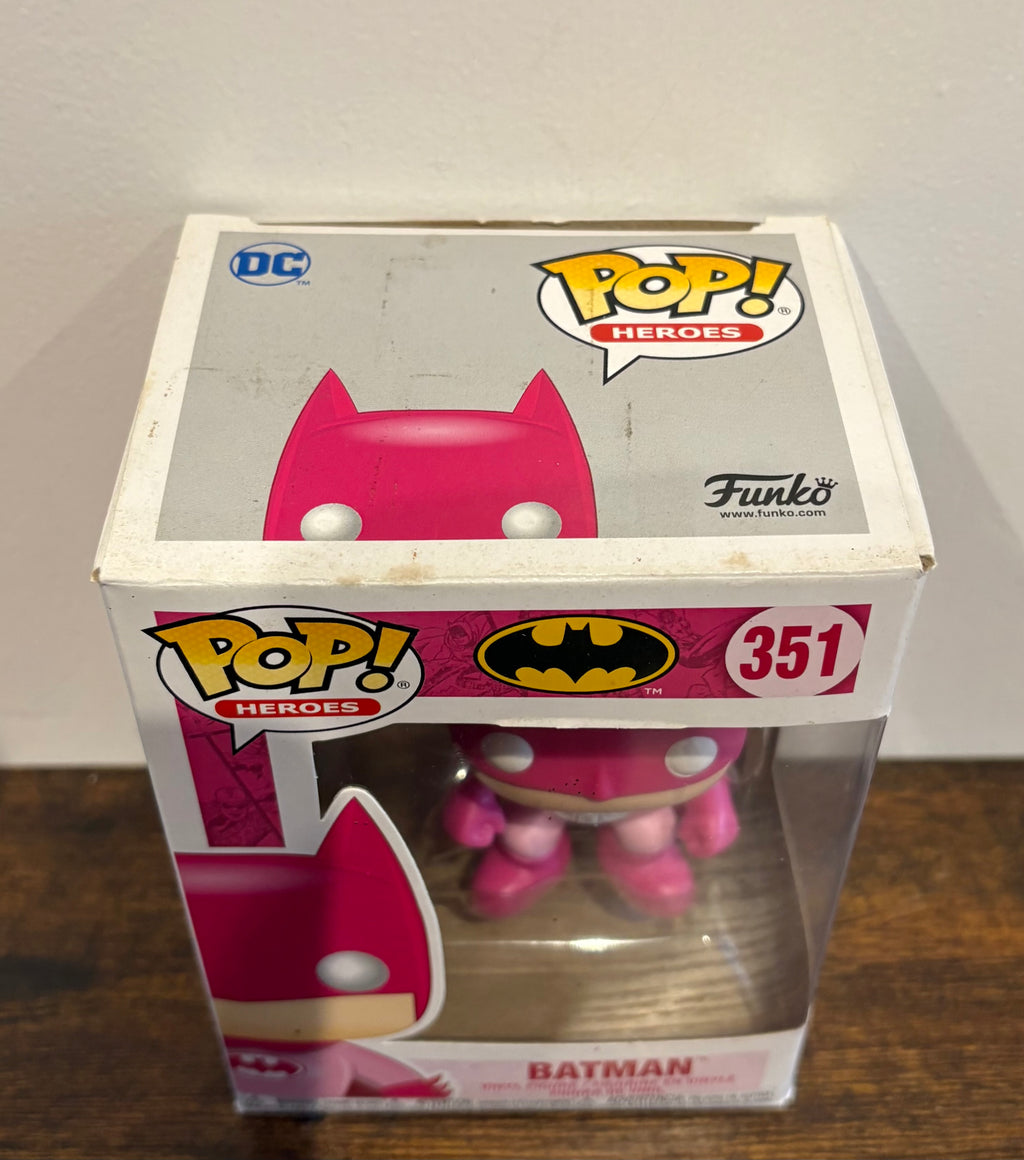 Funko Pop! Heroes Pink Batman Figure #351 DC Comics  BCRF