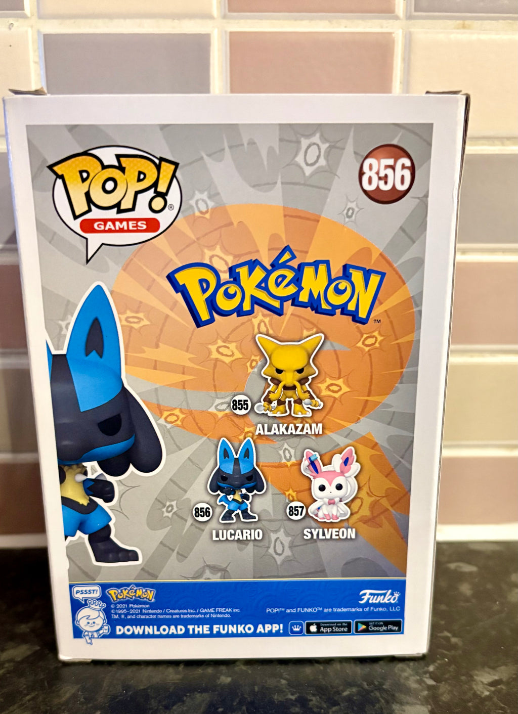 Funko Pop #856 Pokémon Lucario