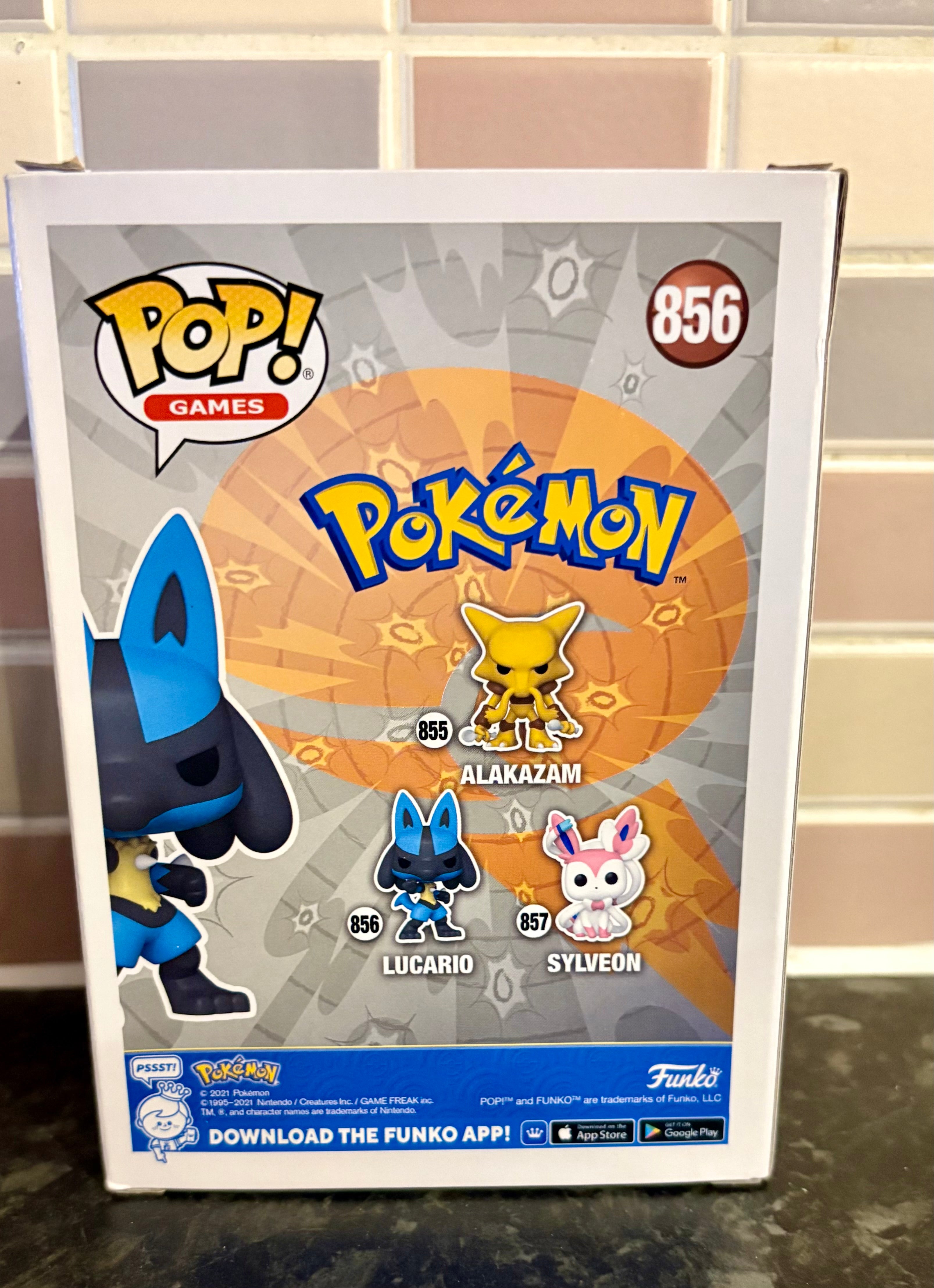 Funko Pop #856 Pokémon Lucario