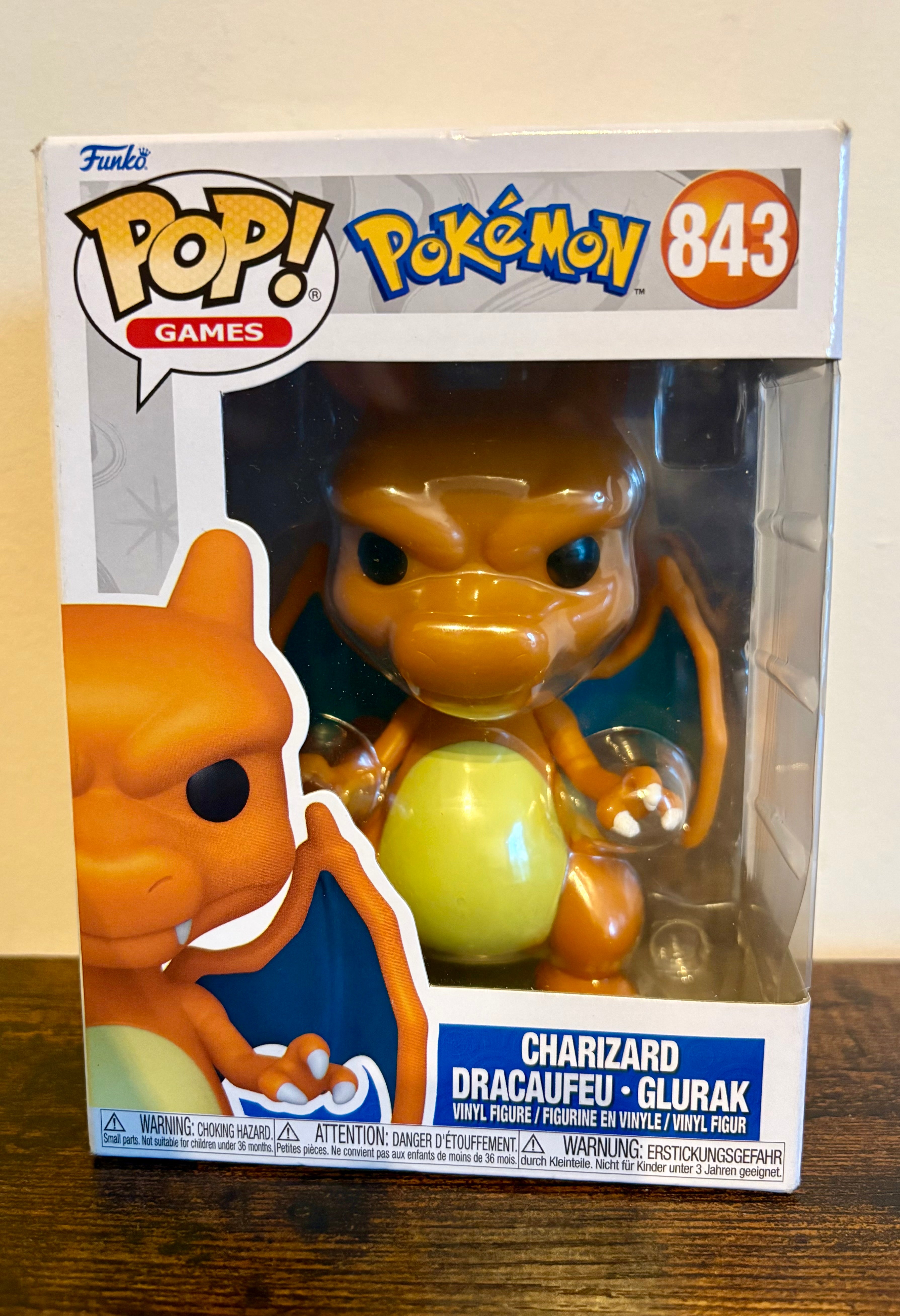 Funko Pop! Games: Pokémon - Charizard #843