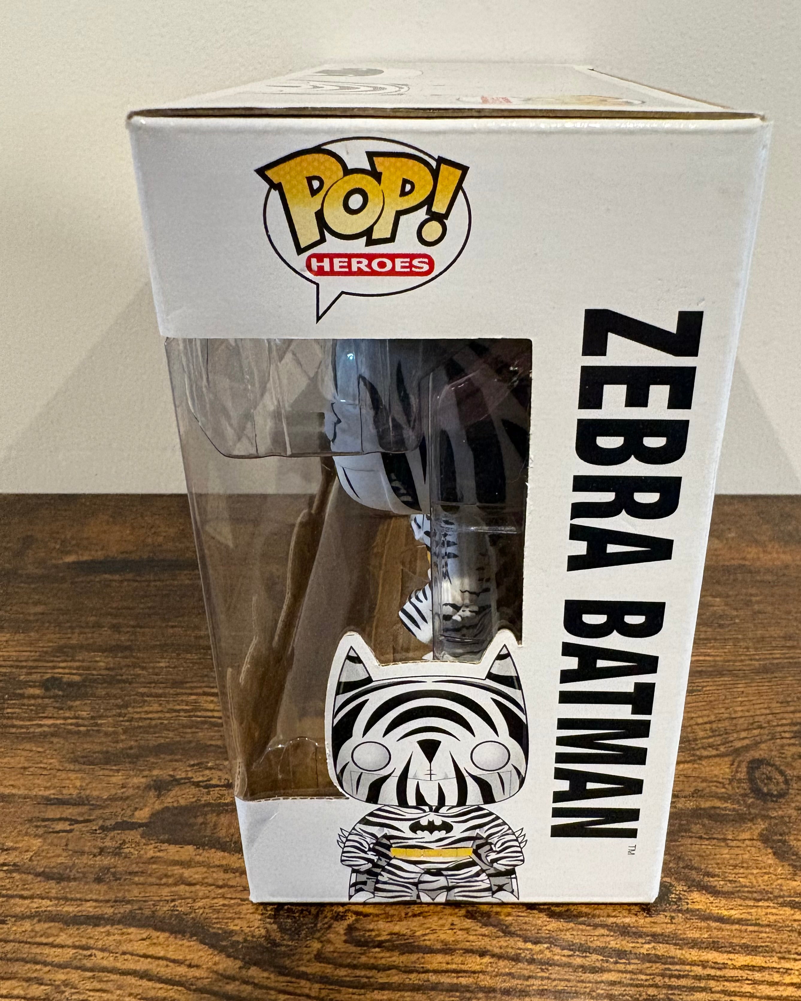Funko POP! Zebra & Bullseye Batman 2 Pack Superheros Collectible