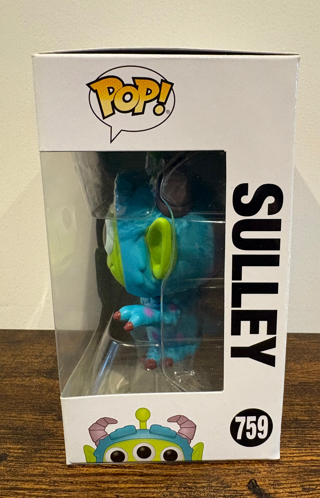 Funko Pop! Pixar Alien Remix #759 SULLEY Monsters Inc