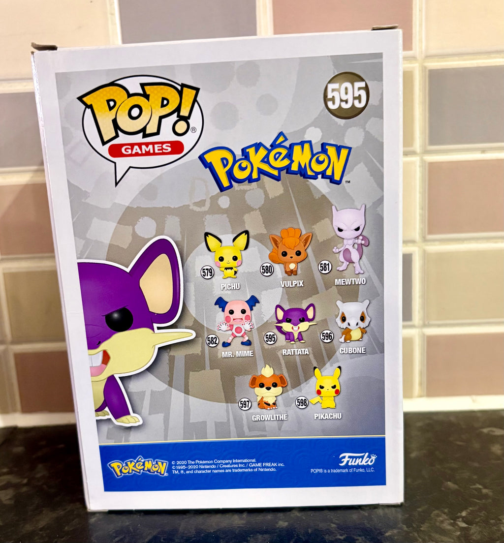 Funko Pop #595 Rattata – Pokémon