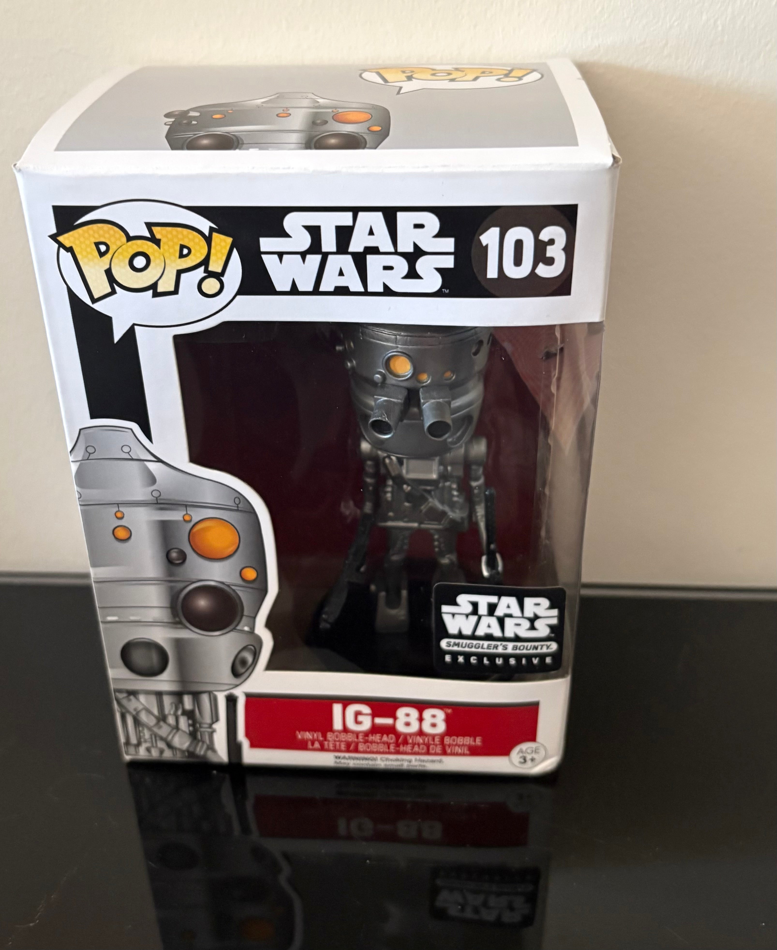 Funko Pop! Star Wars IG-88 #103 Smuggler`s Bounty Exclusive