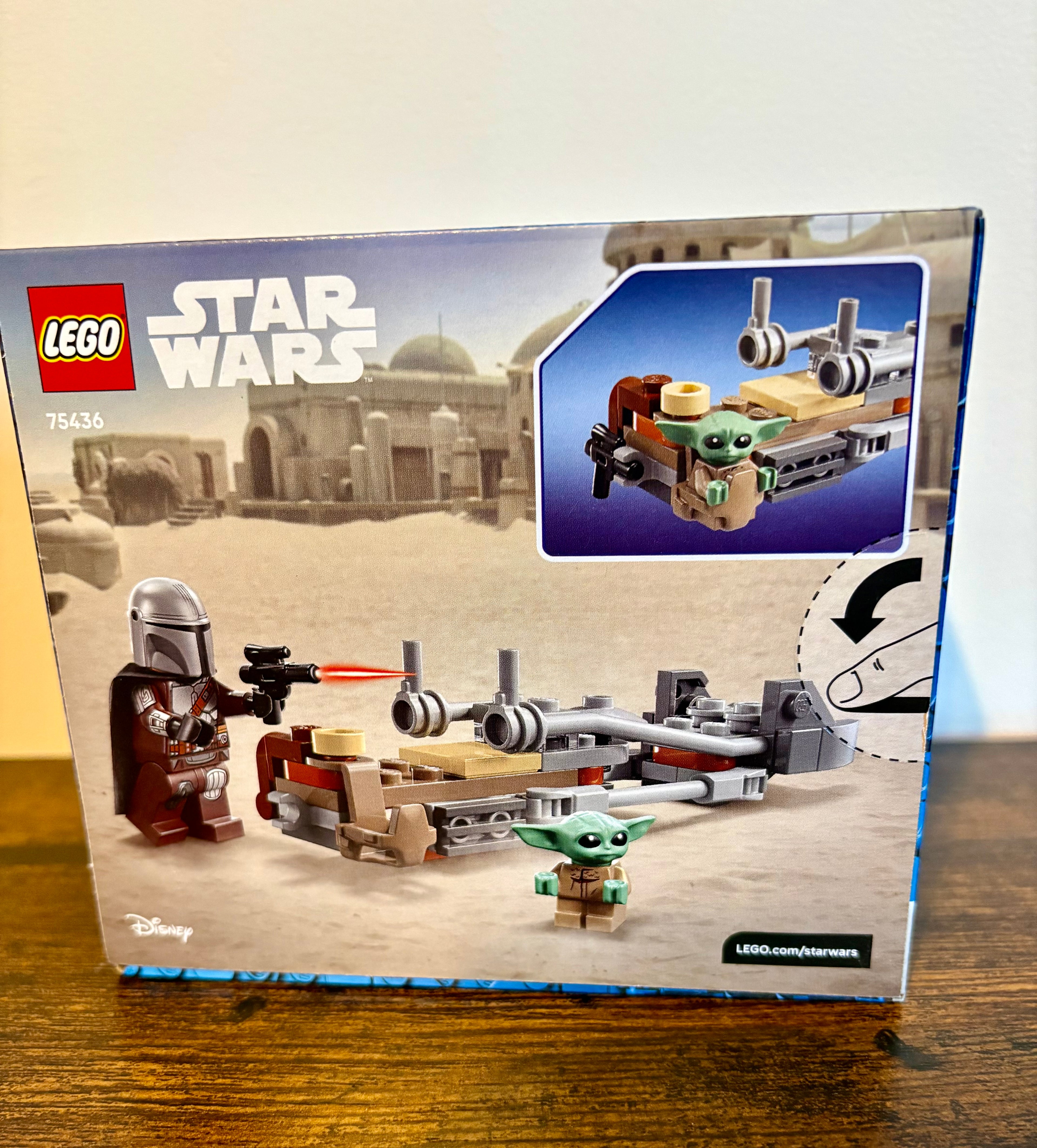 Lego Star Wars 75436 The Mandalorian & Grogu's Speeder Bike