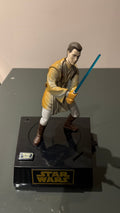 Star Wars Obi Wan Kenobi light up figure display 1999 money box.