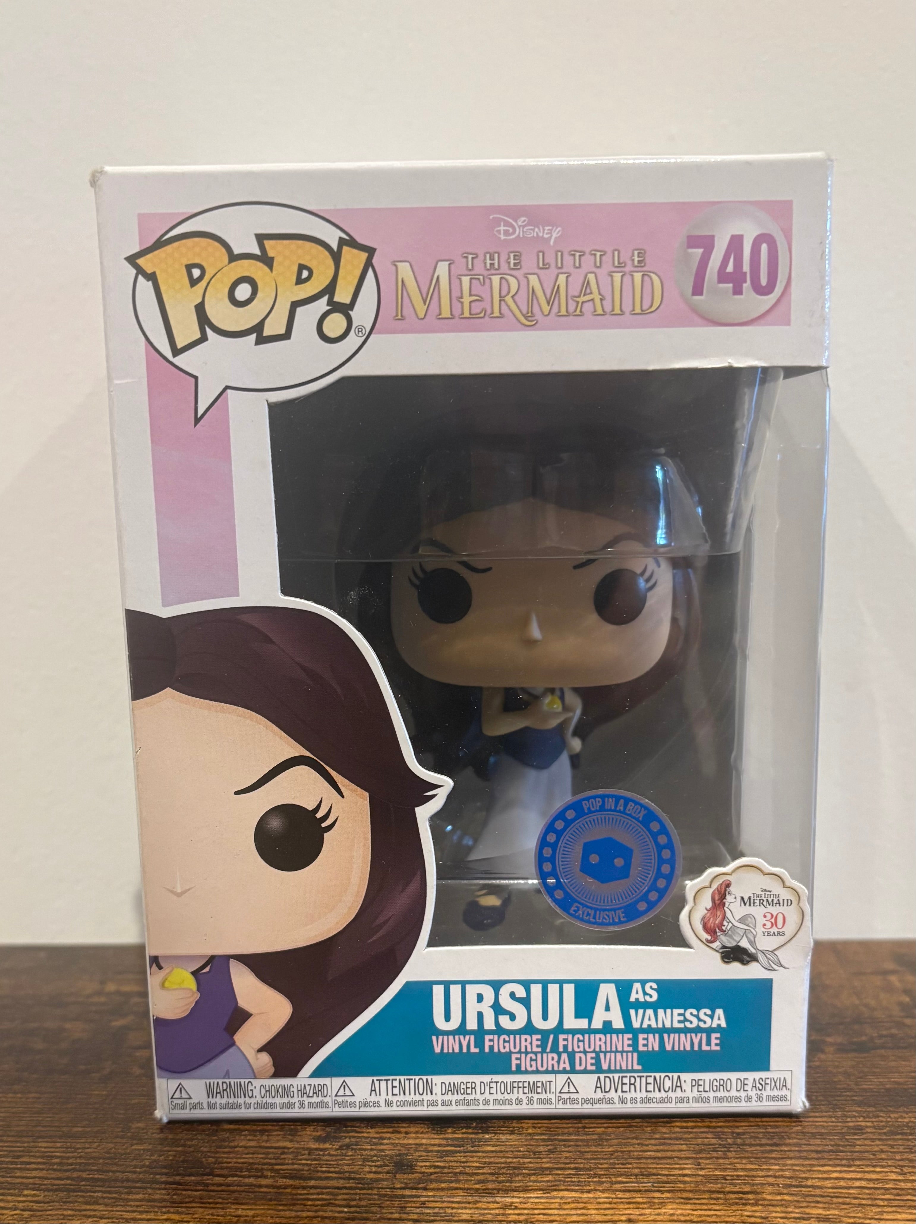 Funko Pop! Disney: The Little Mermaid Ursula As Vanessa #740