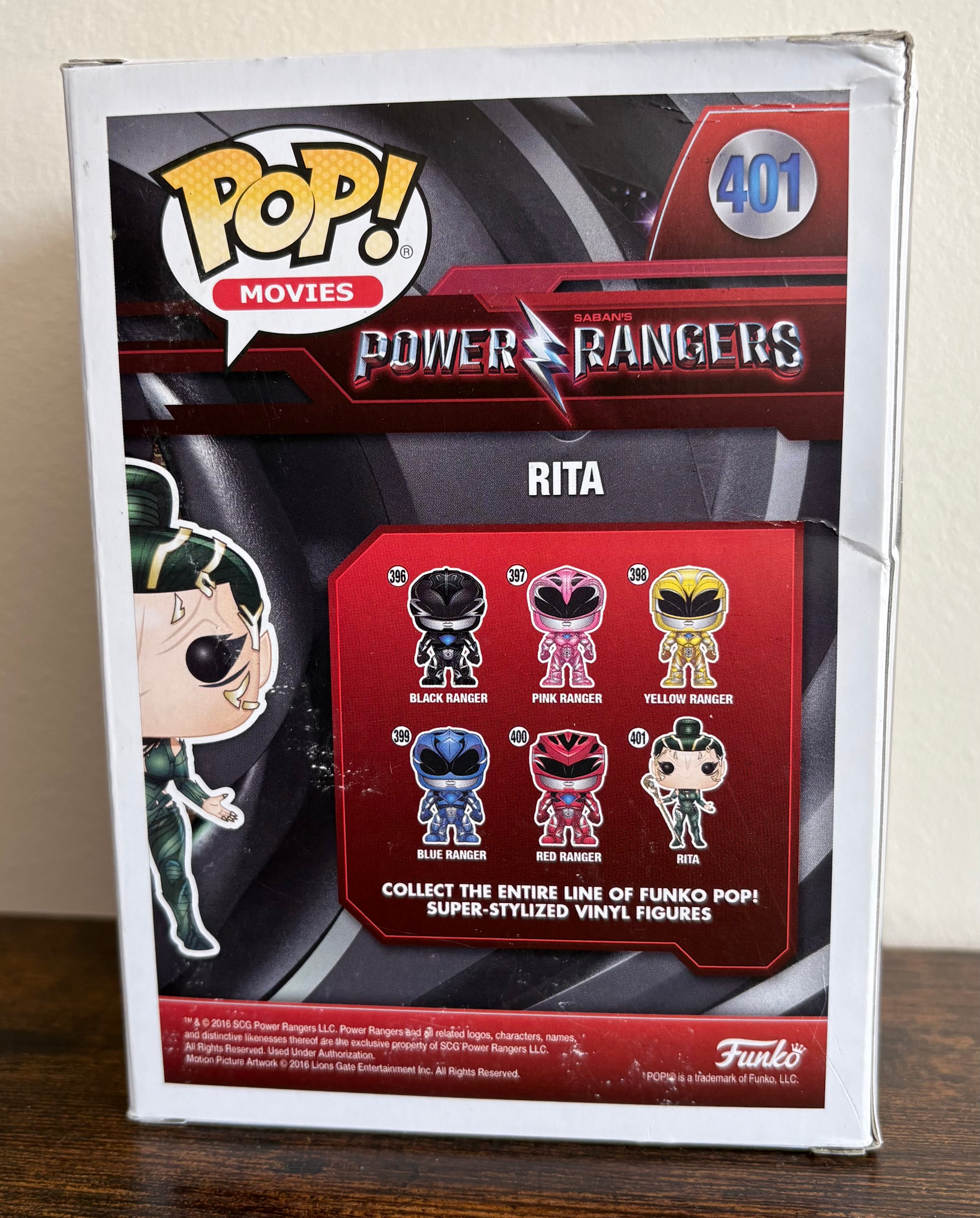 Funko Pop #401 Rita Repulsa Power Rangers