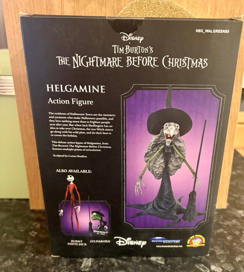 Collectables - The Nightmare Before Christmas Helgamine the Witch action figure diamond toys