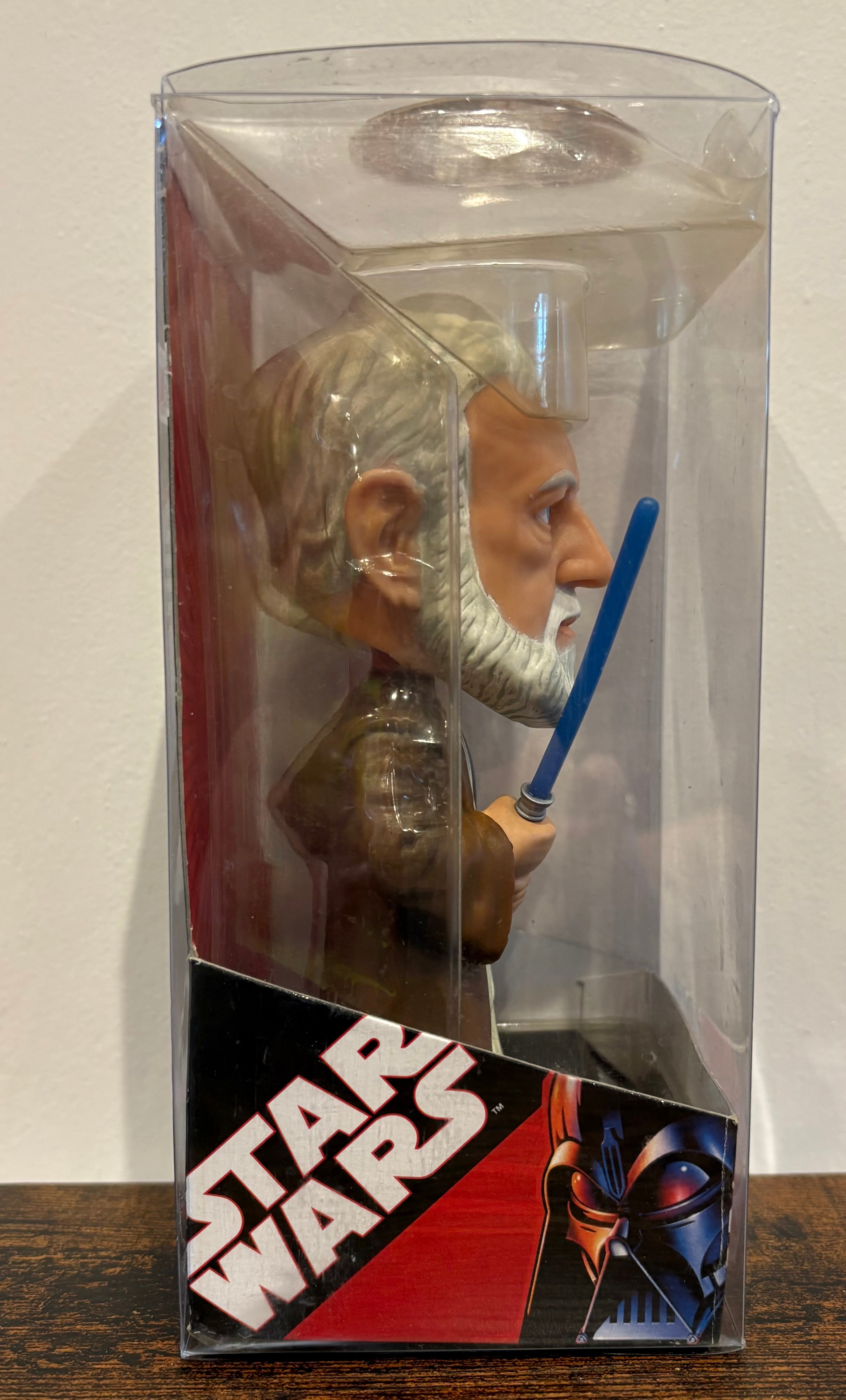 Star Wars Wacky Wobblers Bobble-Head OBI-WAN KENOBI 2008 Official Funko