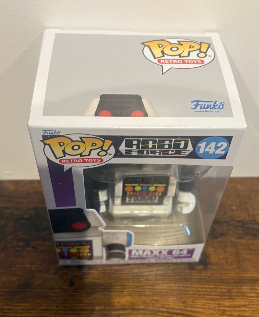 Funko Pop! #142 ROBO FORCE Maxx 64 Vinyl Figures Toys