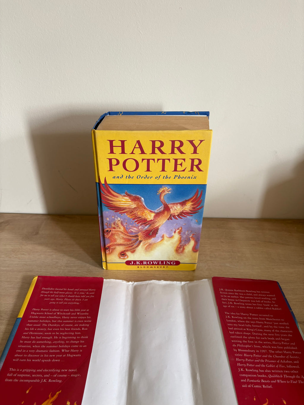 Collectables - Harry Potter and the Order of the Phoenix 1st/1st Edition with errors, with dust jacket
