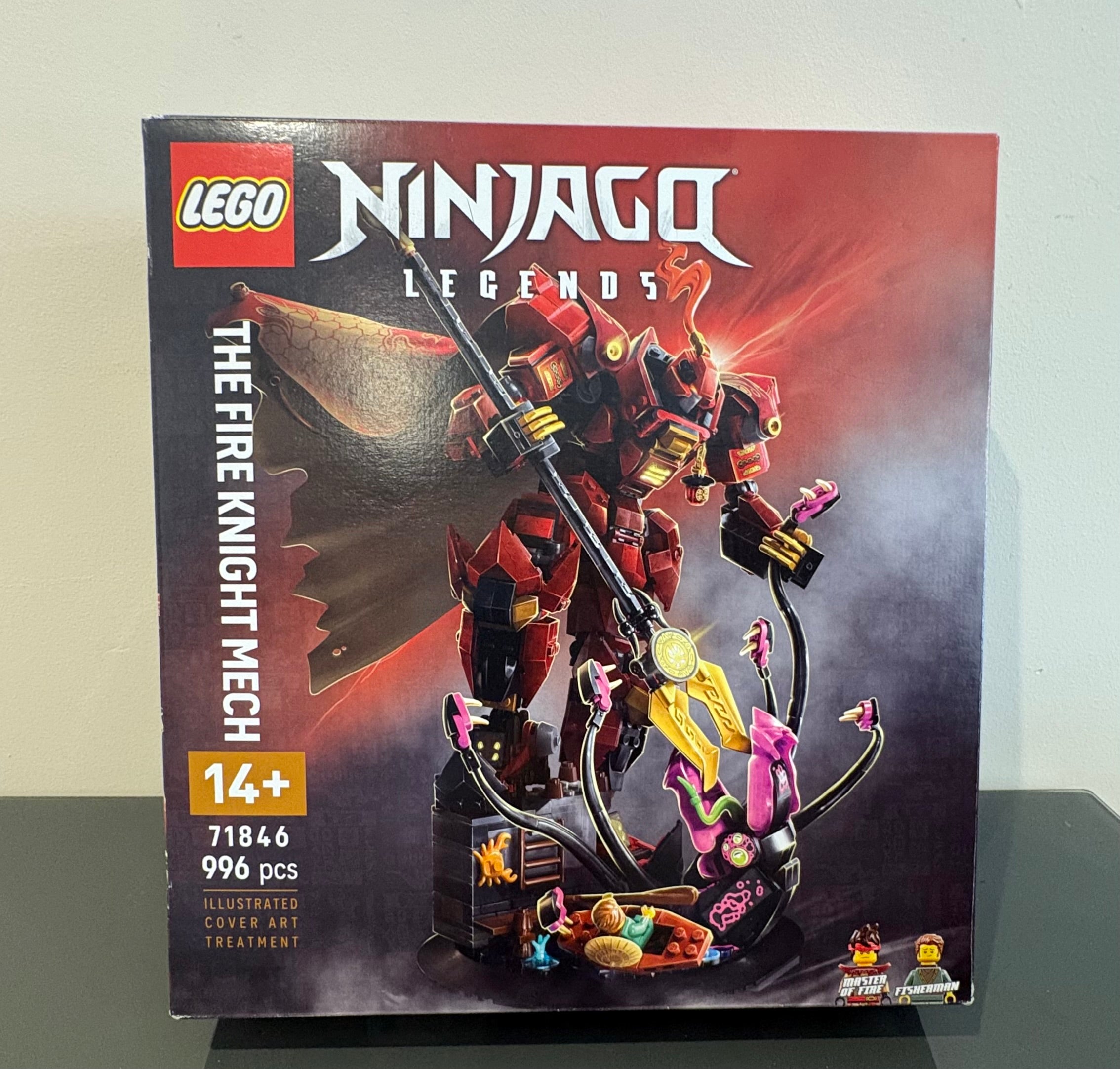 LEGO 71846 Ninjago The Fire Knight Mech Toy - Only Has One Minifigure
