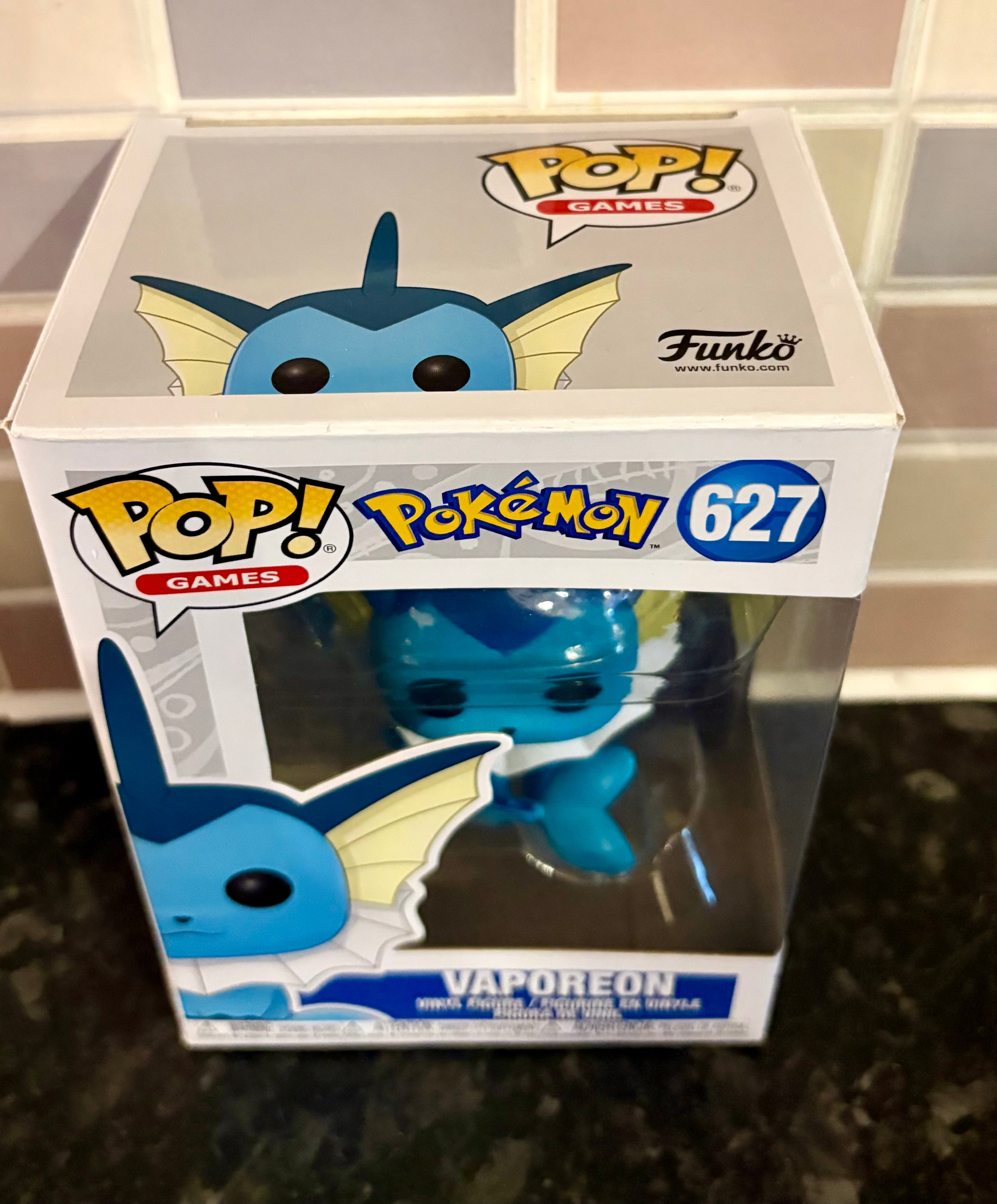 Funko Pop #627 Pokémon Vaporeon