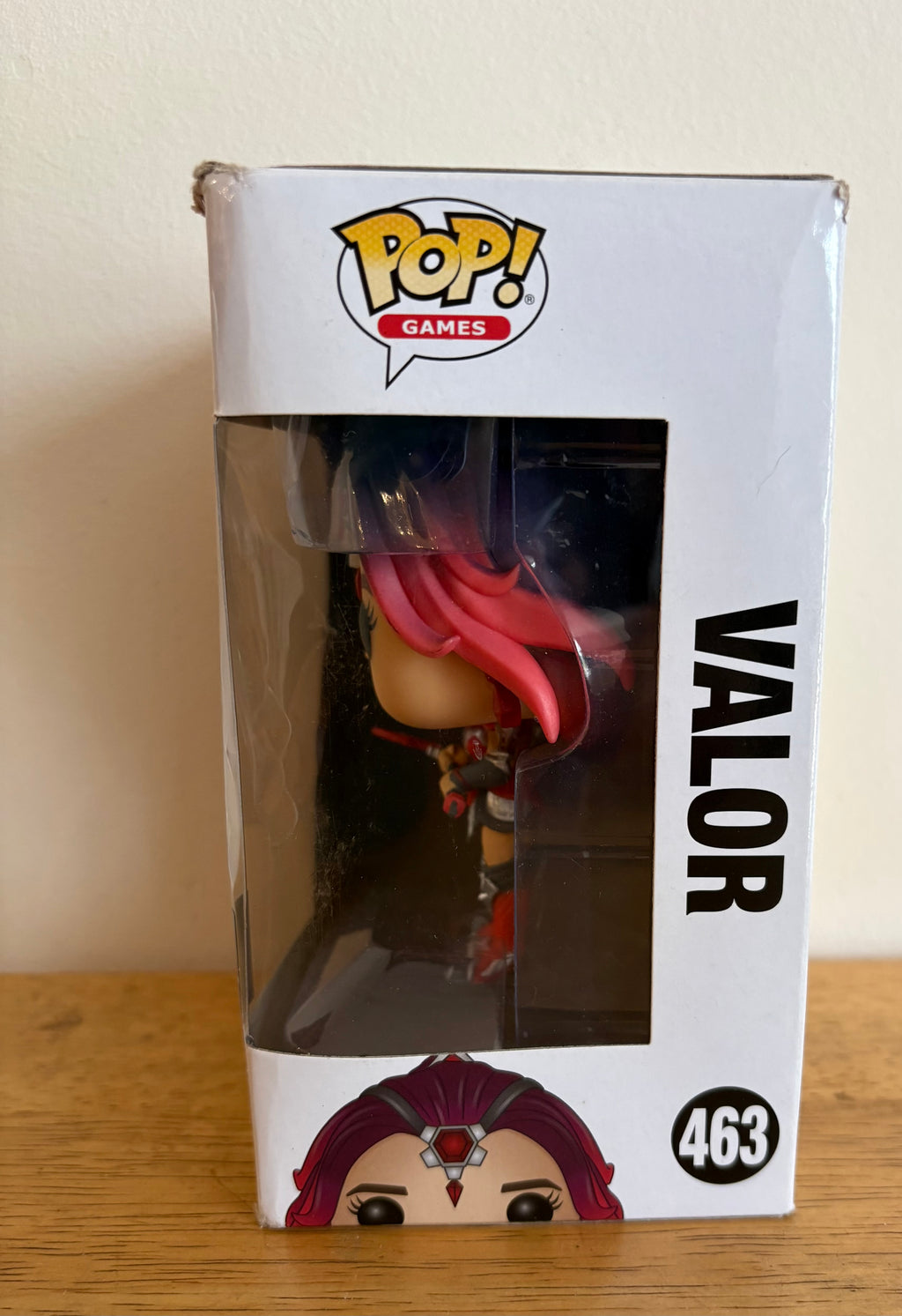 Funko Pop Figure Fortnight #463 Valor War Game Figure Vinyl