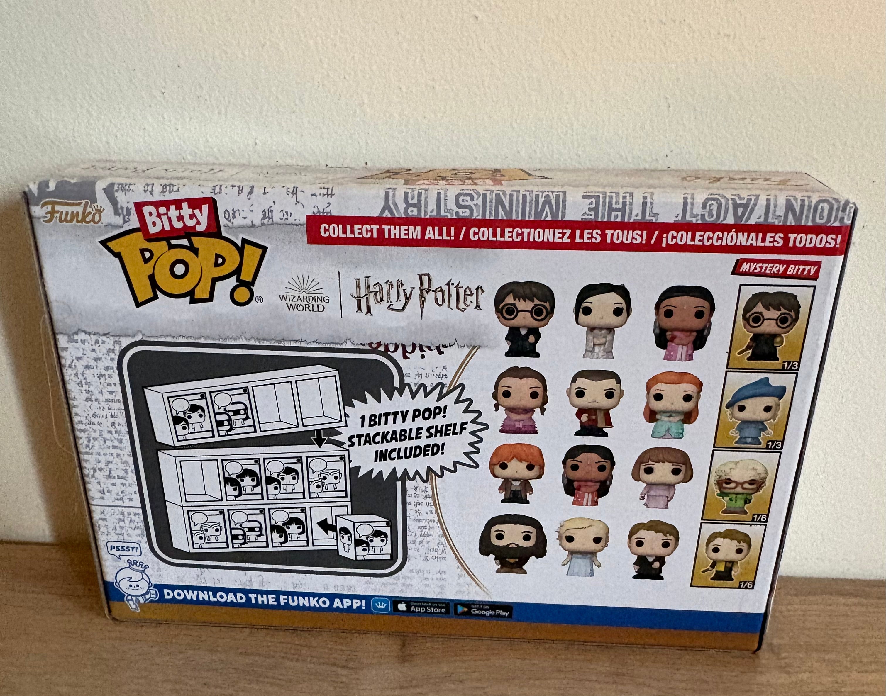 Funko Pop! Bitty Pop Ron Weasley, Padma Patil, Madame Maxine Brand New