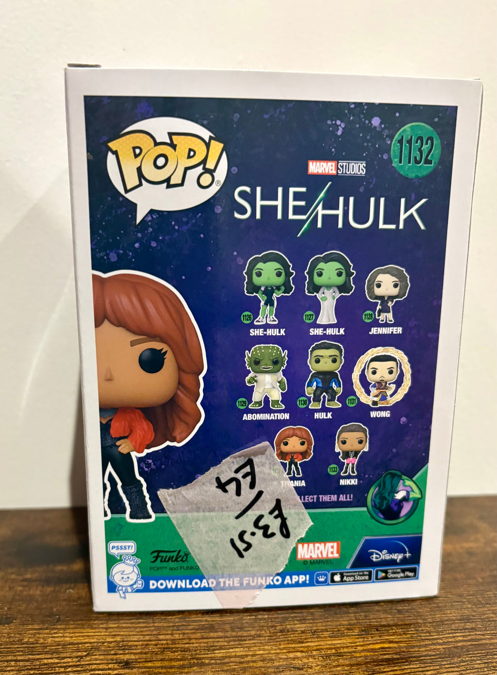 Funko Pop! Disney - Marvel - She-Hulk - Titania #1132 NEW