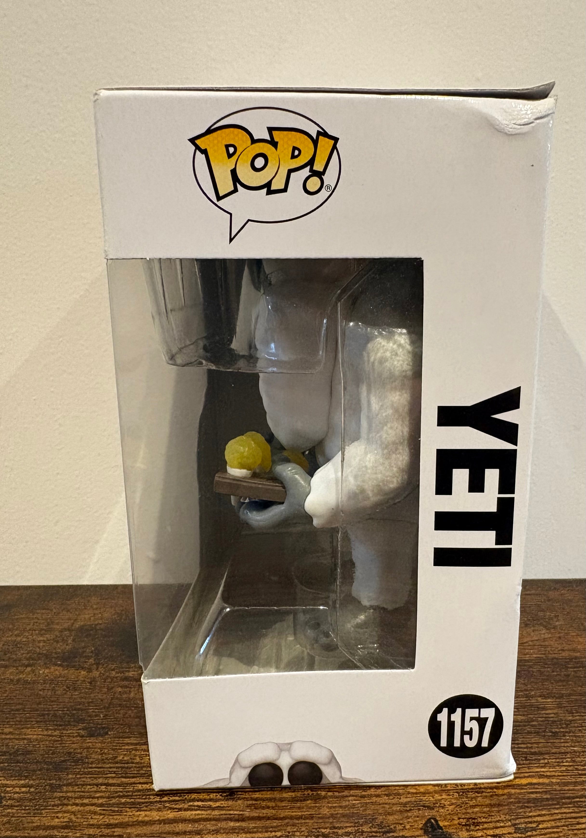 Funko Pop Yeti with Snow Cones #1157 Disney Pixar Monsters Inc Vinyl Figure
