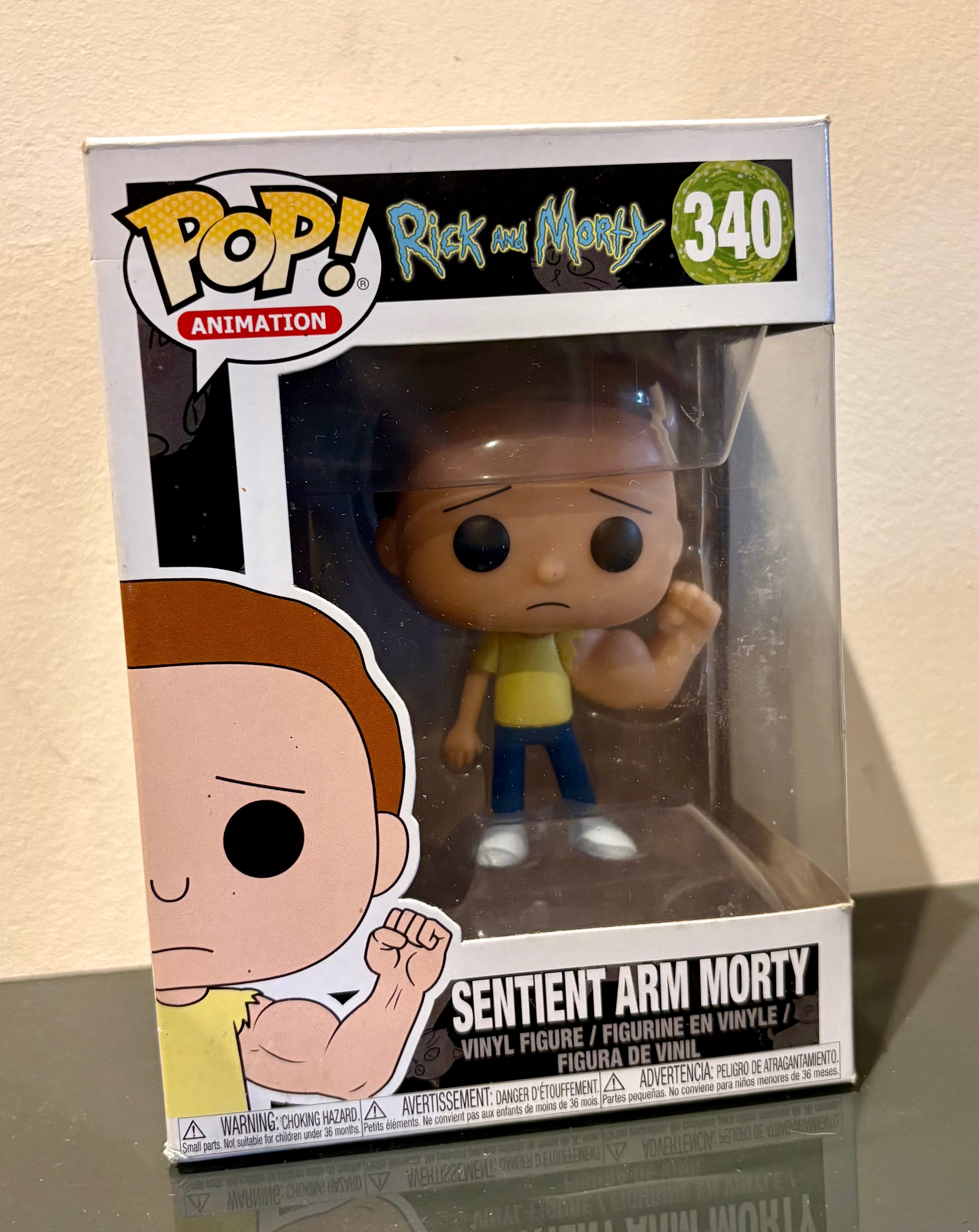 Funko Pop! Animation Rick and Morty Sentient Arm Morty #340 Vinyl Figure,