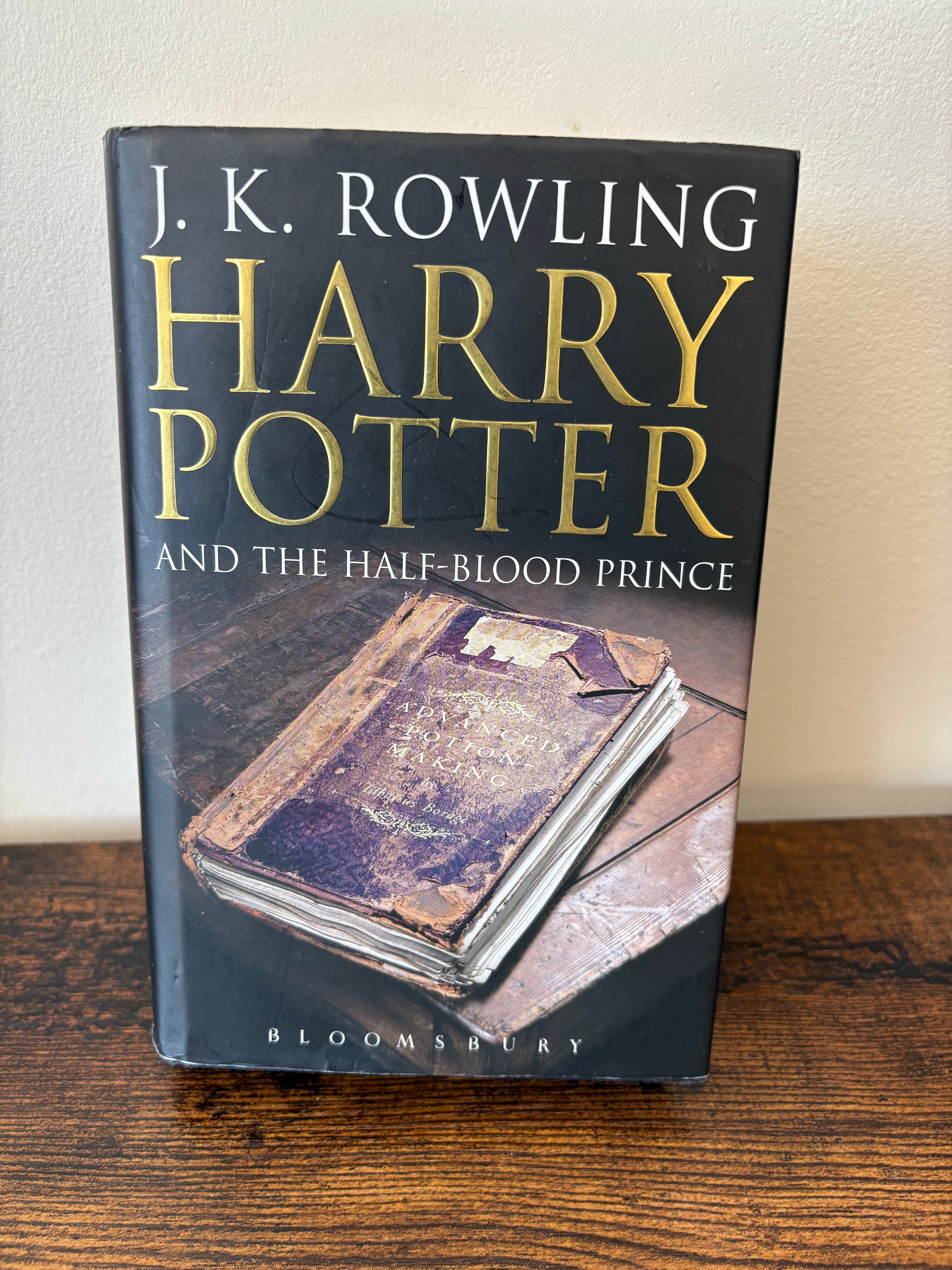 Collectables Harry Potter & the Half-Blood Prince Bloomsbury Adult First Edition /misprint