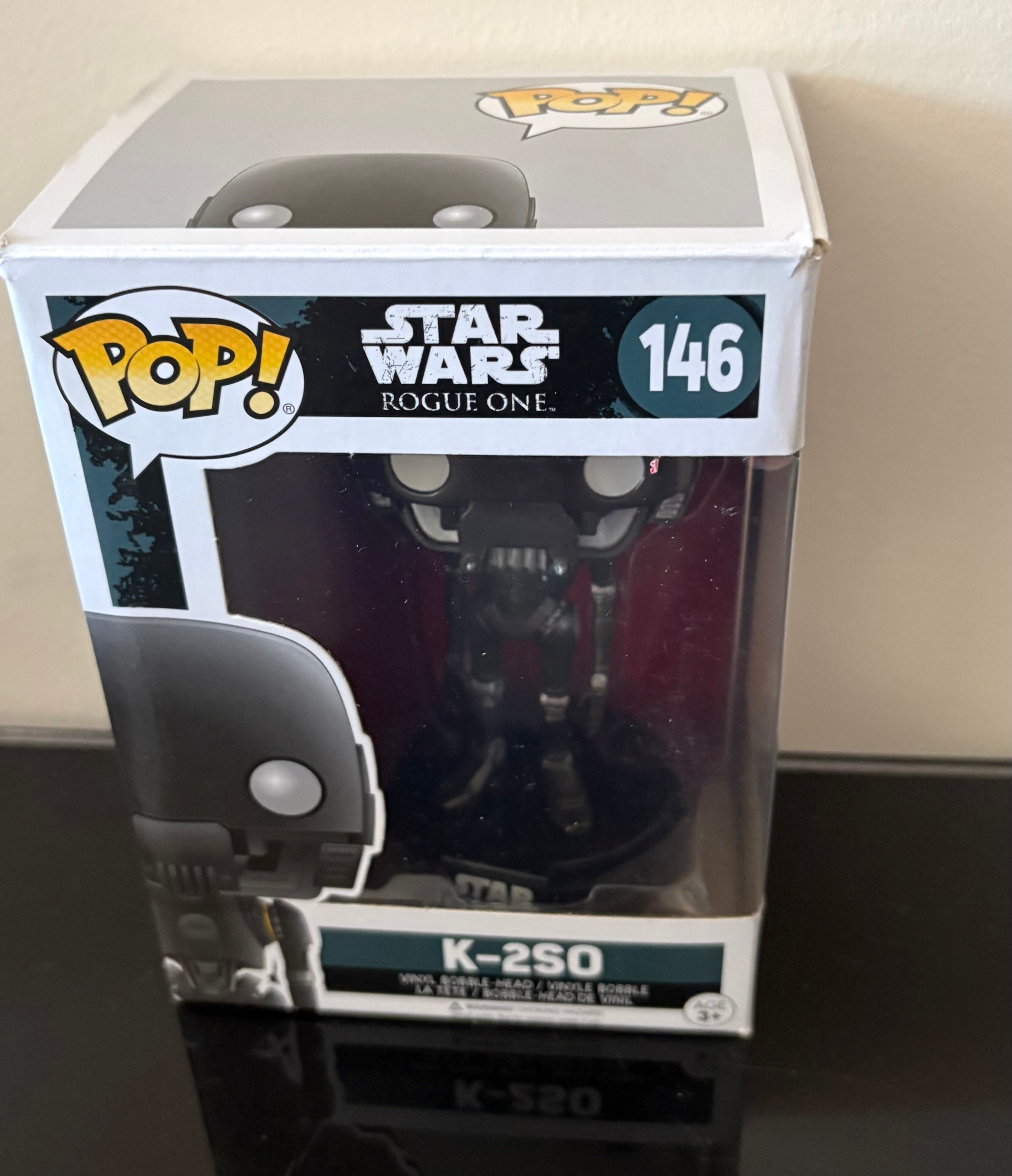 Funko Pop! Movie Star Wars Rogue One - K-2SO Vinyl Action Figure #146