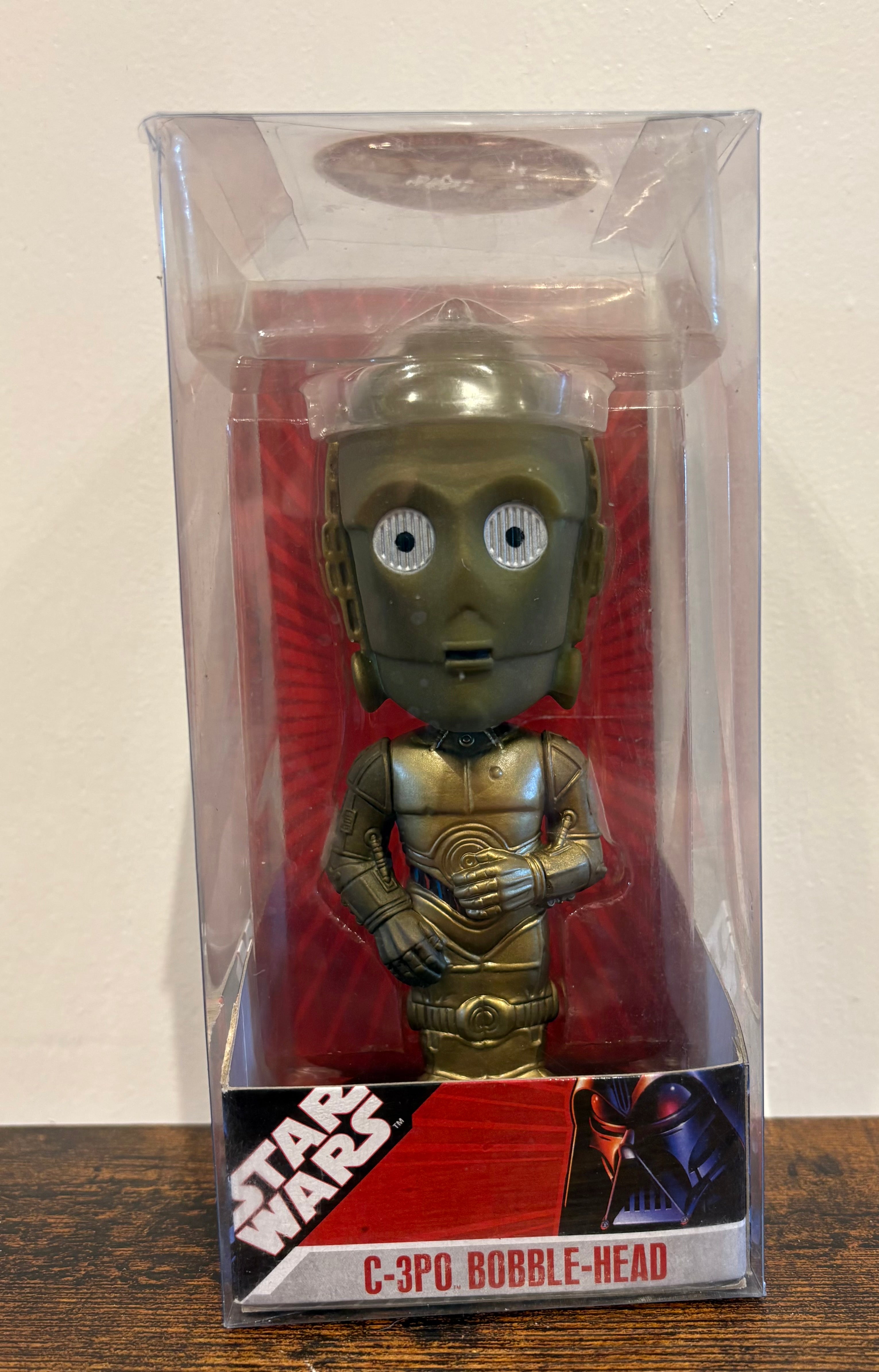Star Wars Wacky Wobbler Bobble-Head Figure C-3PO 2008 Funko Official