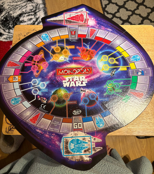 Collectables & Board game Star Wars Monopoly 2015 Hasbro Disney Luke Skywalker Finn Darth Vader