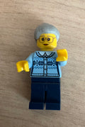Mini Figure - Holiday Grandmother in Fair Isle Sweater