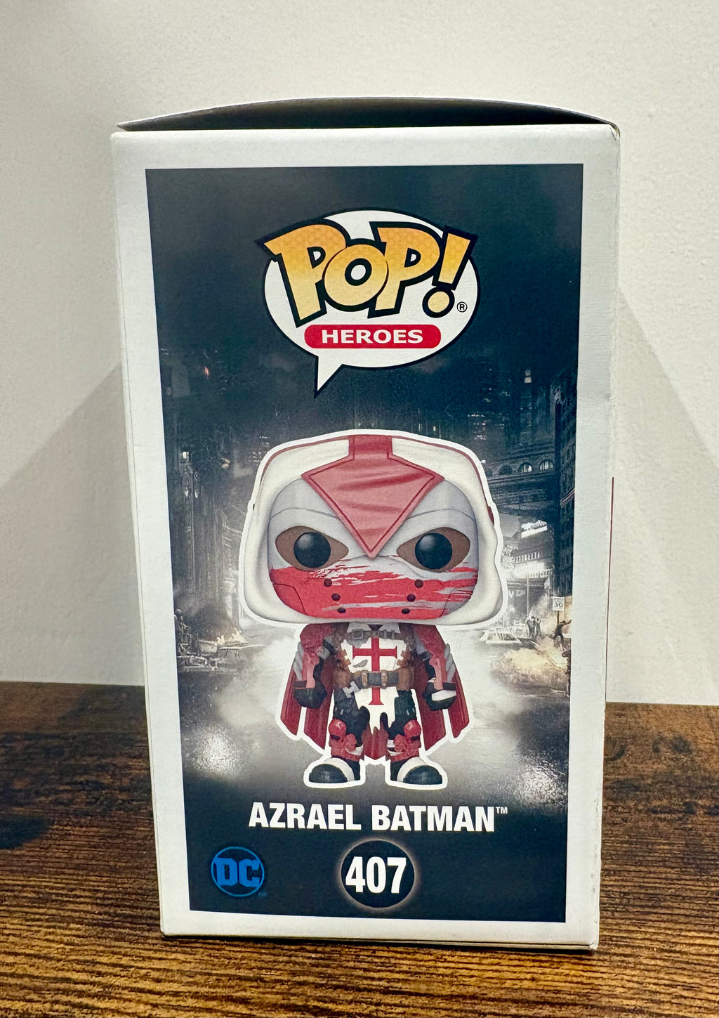 Funko Pop! DC Heroes Batman Arkham Knight 'Azrael Batman' Special Edition #407