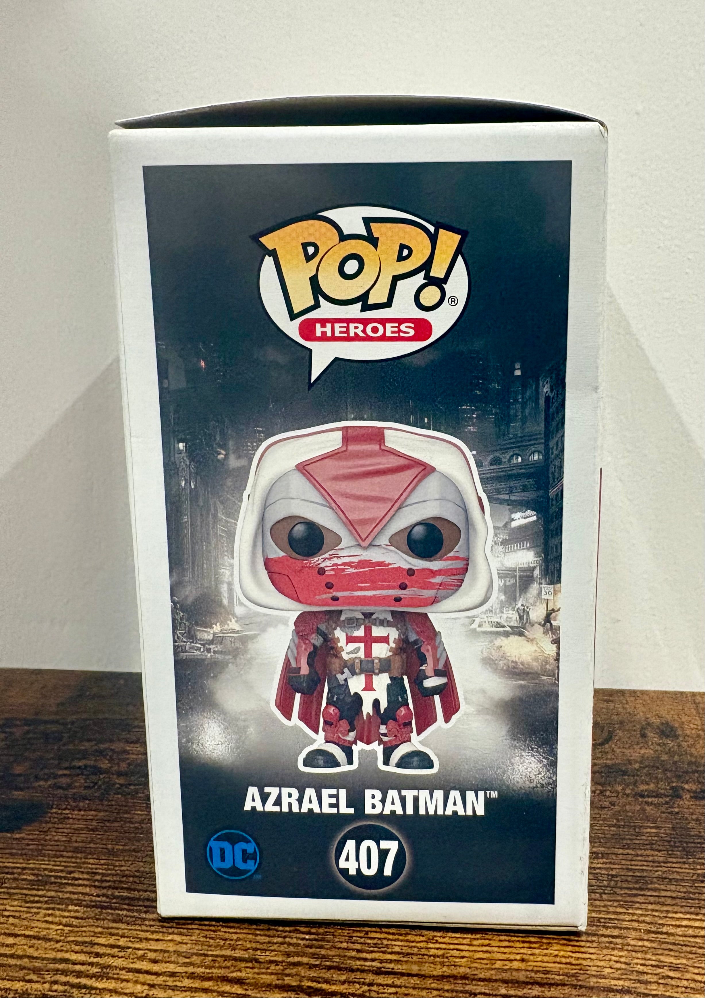 Funko Pop! DC Heroes Batman Arkham Knight 'Azrael Batman' Special Edition #407